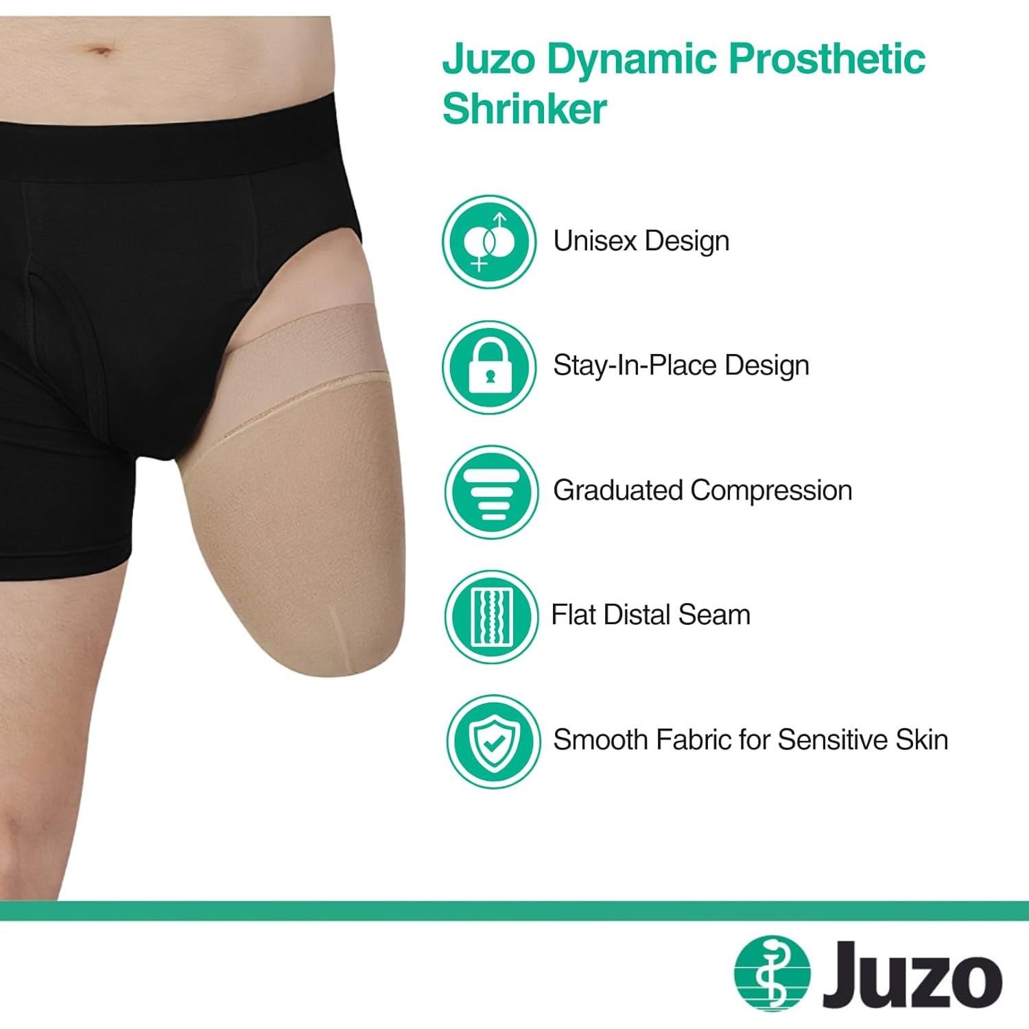 Medias de Compresión Juzo Dynamic 20-30 mmHg Beige 2X-Pequeño