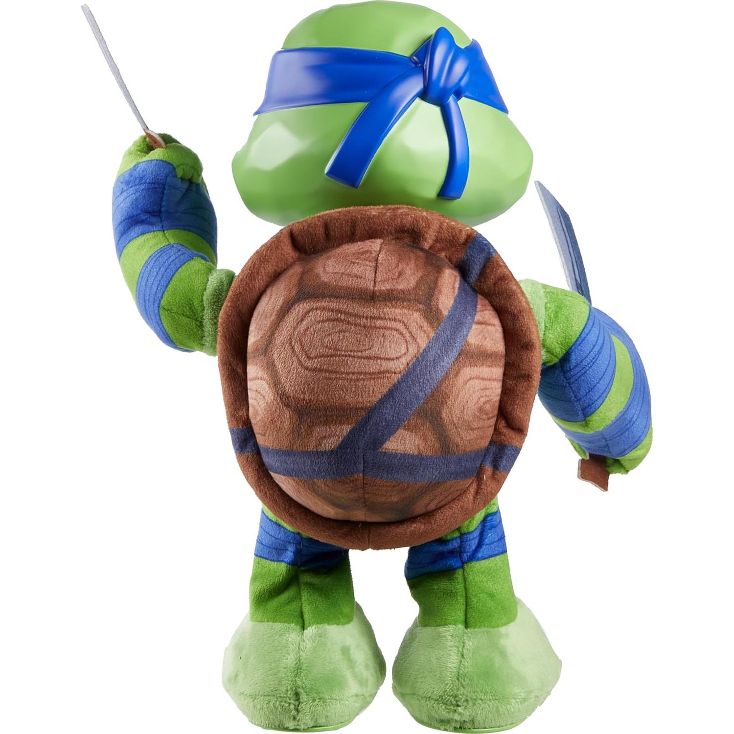Peluches Tortugas Ninja Mattel Leonardo 27.94 cm con Sonidos