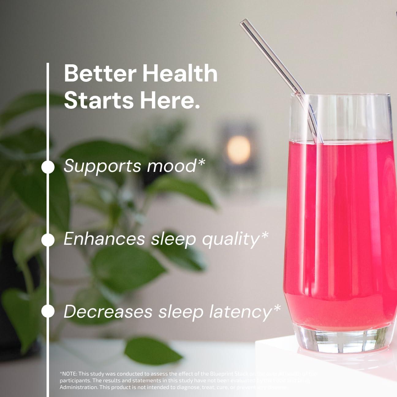 Suplemento de Longevidad Bryan Johnson - 30 Porciones Naranja Sangre