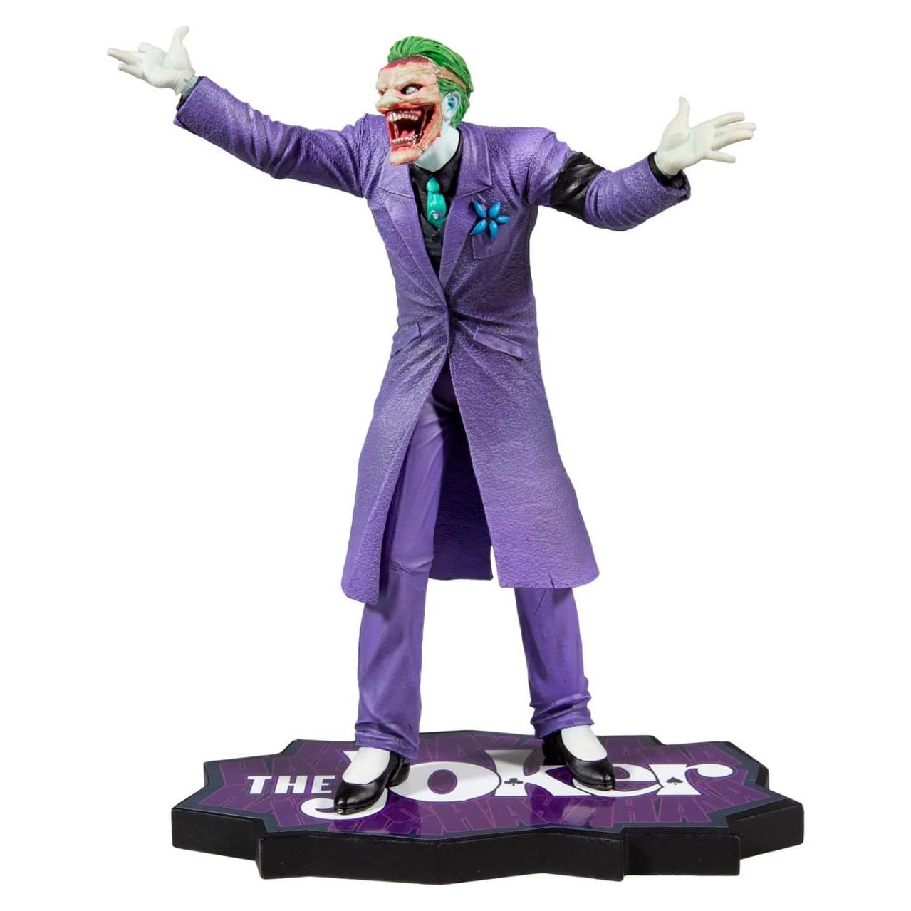 Estatua El Joker 1:10 McFarlane Toys Greg Capullo Detalle