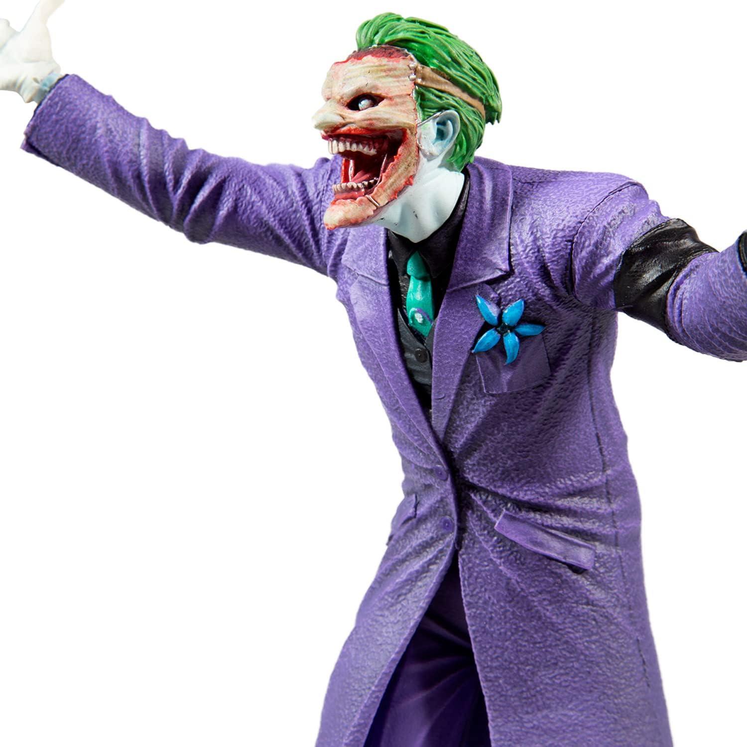 Estatua El Joker 1:10 McFarlane Toys Greg Capullo Detalle