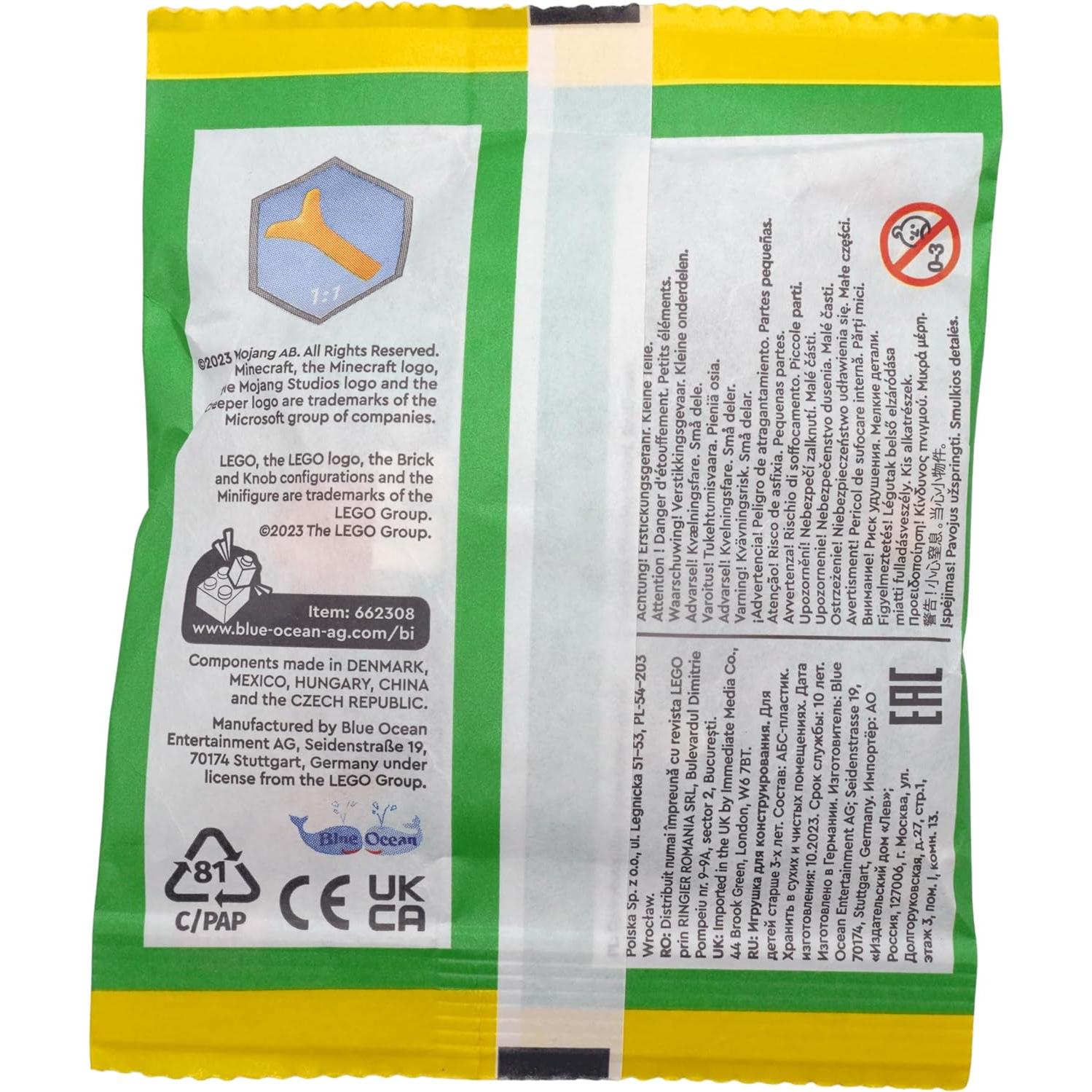 LEGO Minecraft Alex con Llama Bebé y Abeja - SW1312