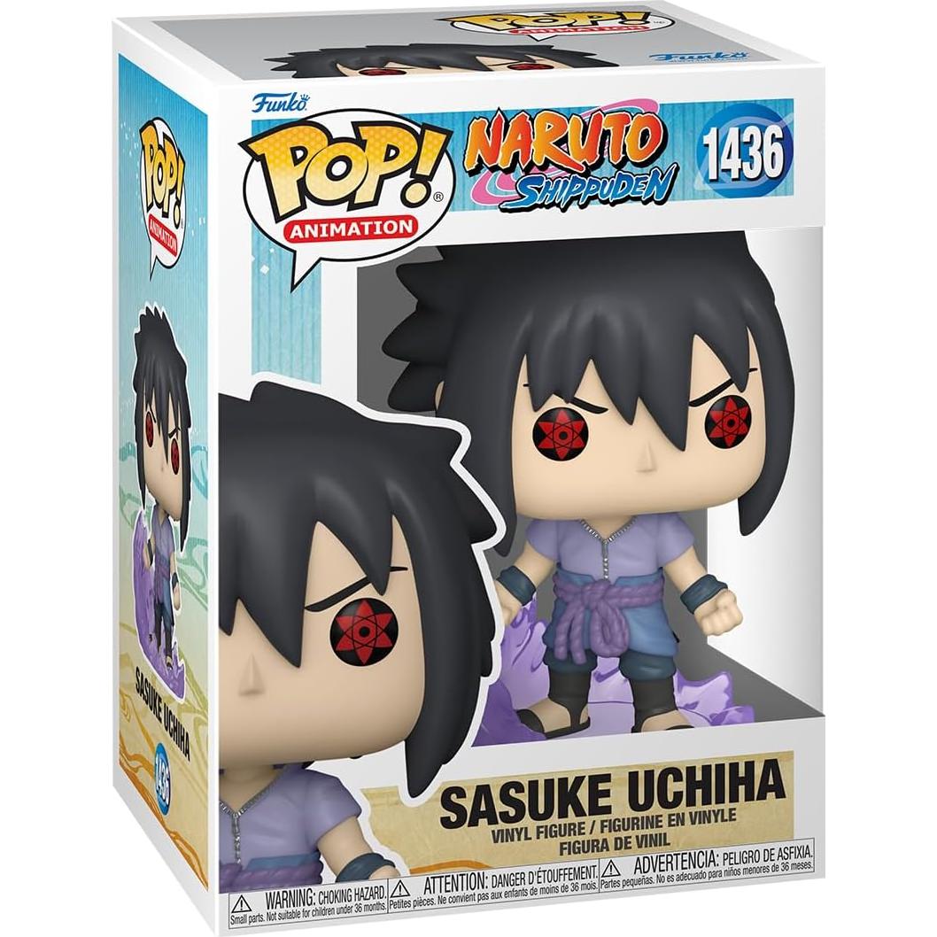 Figura Coleccionable Funko Pop! Naruto Sasuke Uchiha 9.5 cm