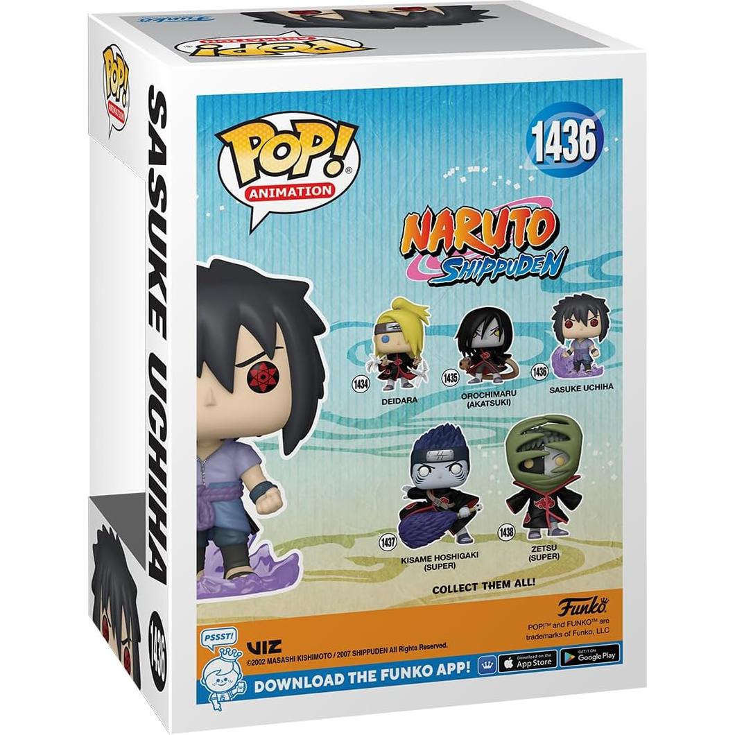 Figura Coleccionable Funko Pop! Naruto Sasuke Uchiha 9.5 cm