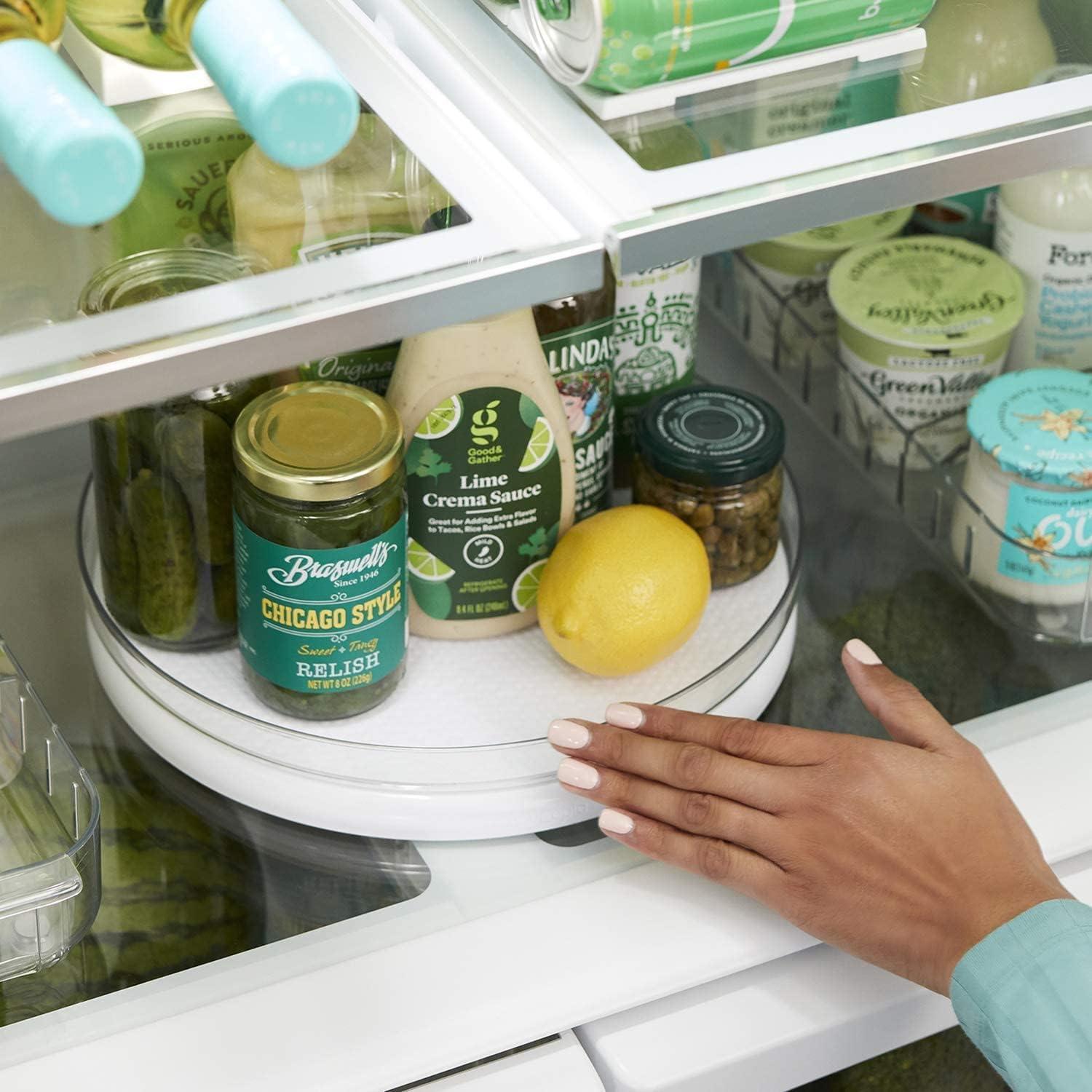 Plato Giratorio YouCopia FridgeView 28 cm Blanco Organizador