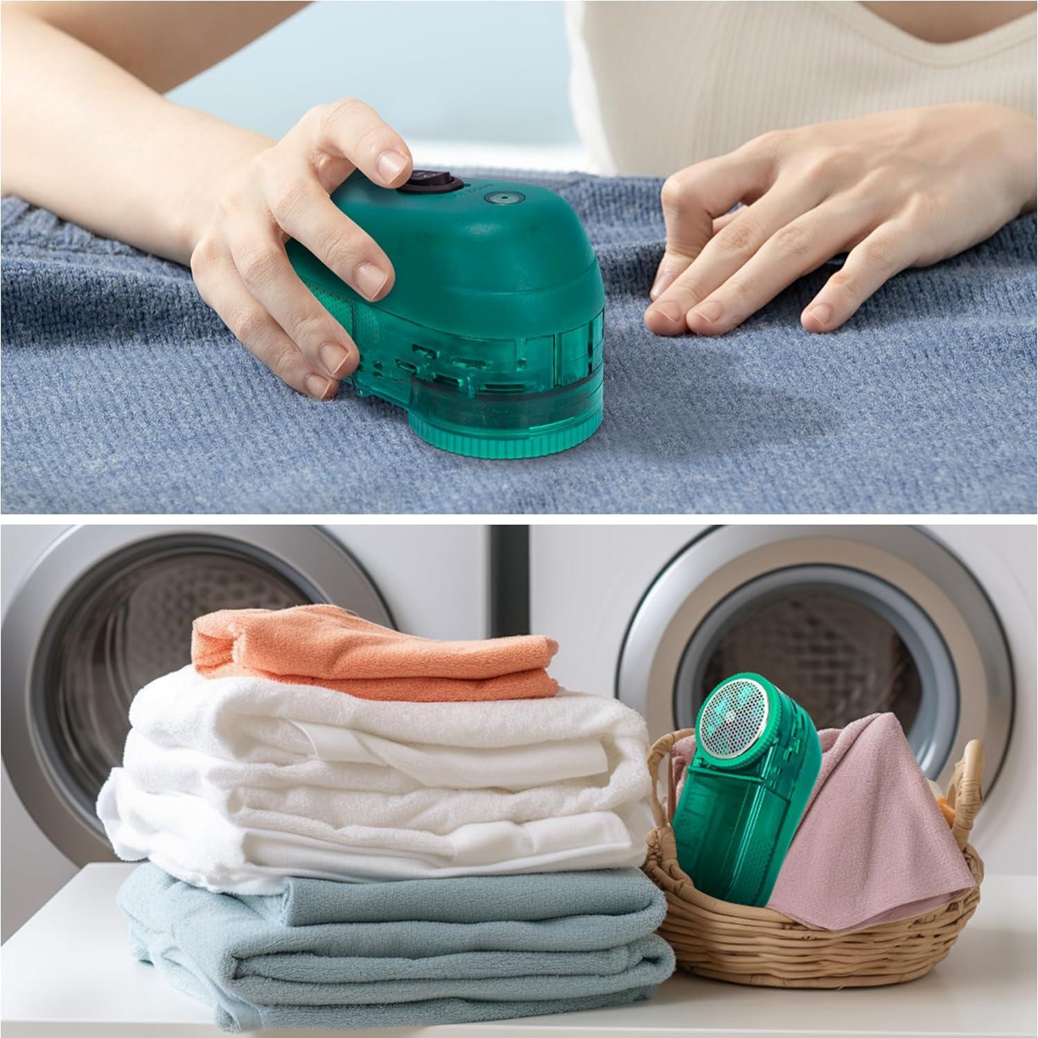 Removedor de Pelusas Eléctrico Ombrixen 40W 13000 RPM Verde