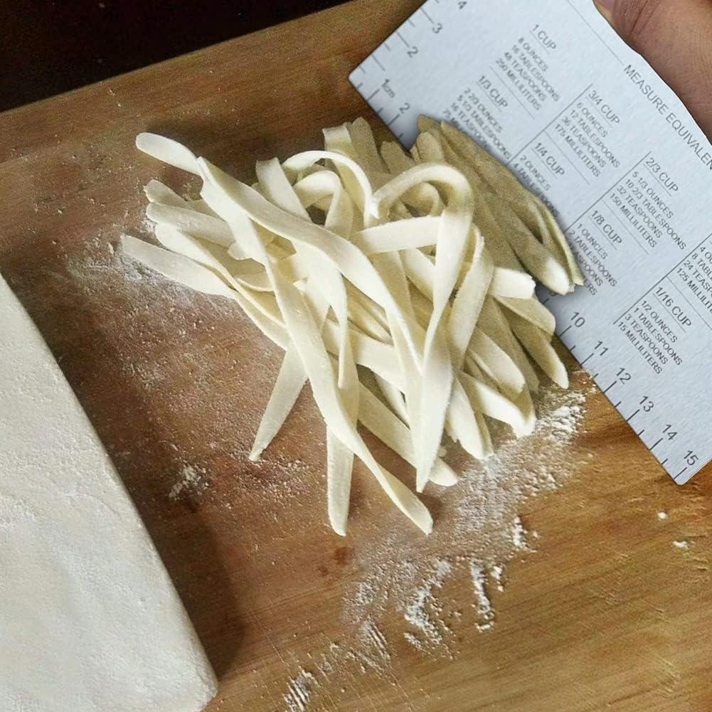 Raspador de Masa de Acero Inoxidable Liu 16x9.9cm Negro