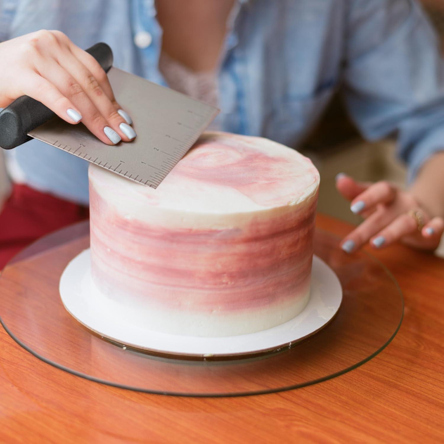 Raspador de Masa de Acero Inoxidable Liu 16x9.9cm Negro