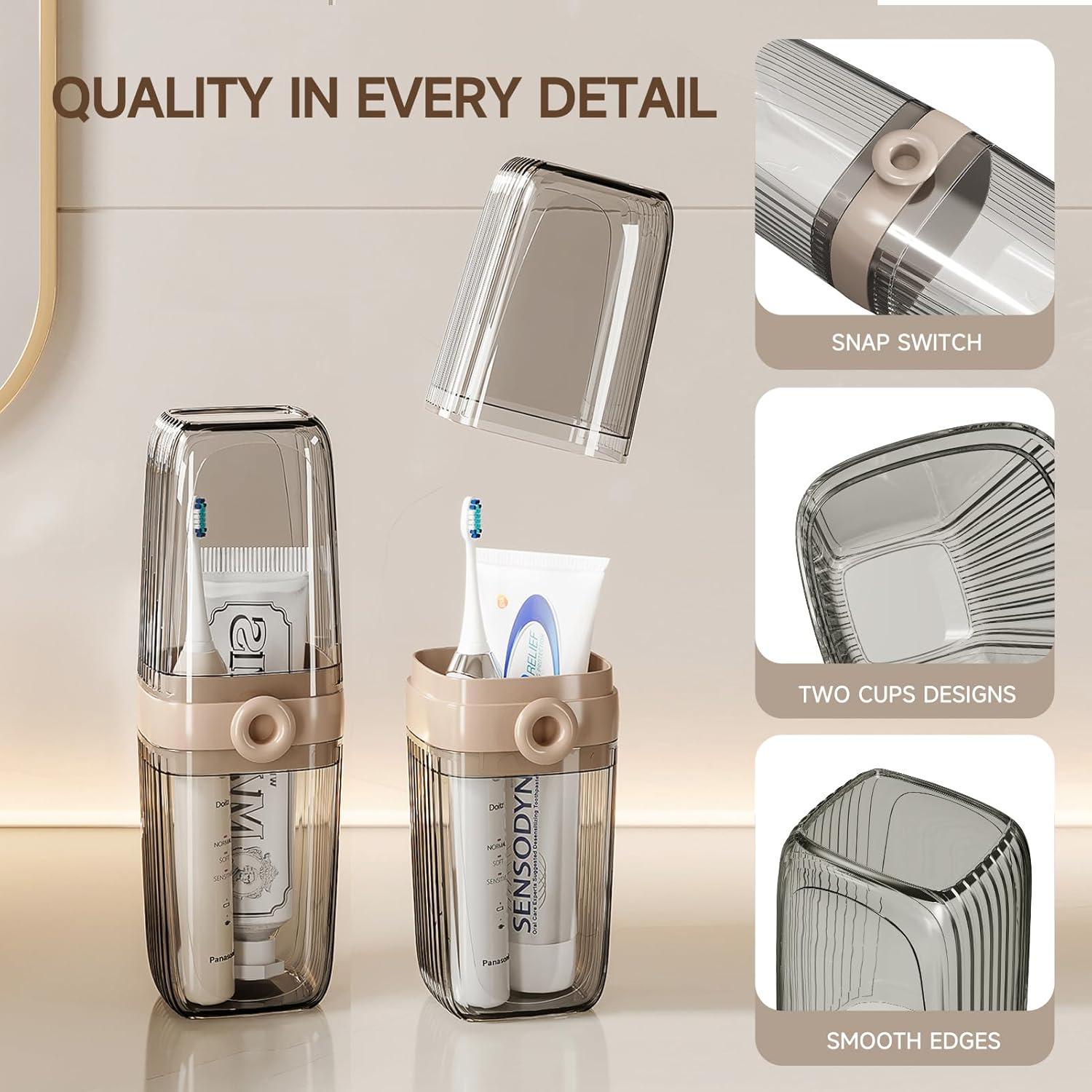 Estuche de Viaje para Cepillo de Dientes Topavatop 20x6.9cm