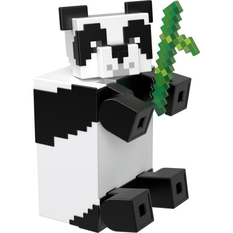 Figura de acción Minecraft Cartógrafo y Panda Mattel 8.26 cm
