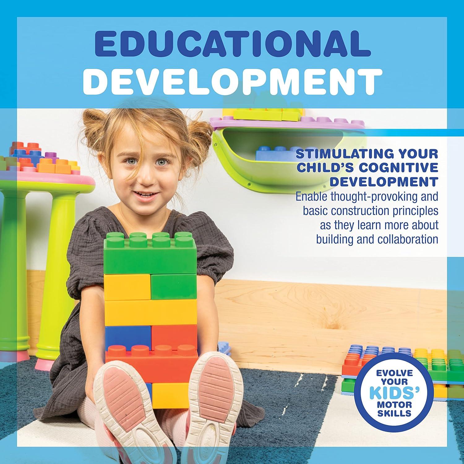 Bloques de Construcción Suaves UNiPLAY Plump - Set 36 Piezas