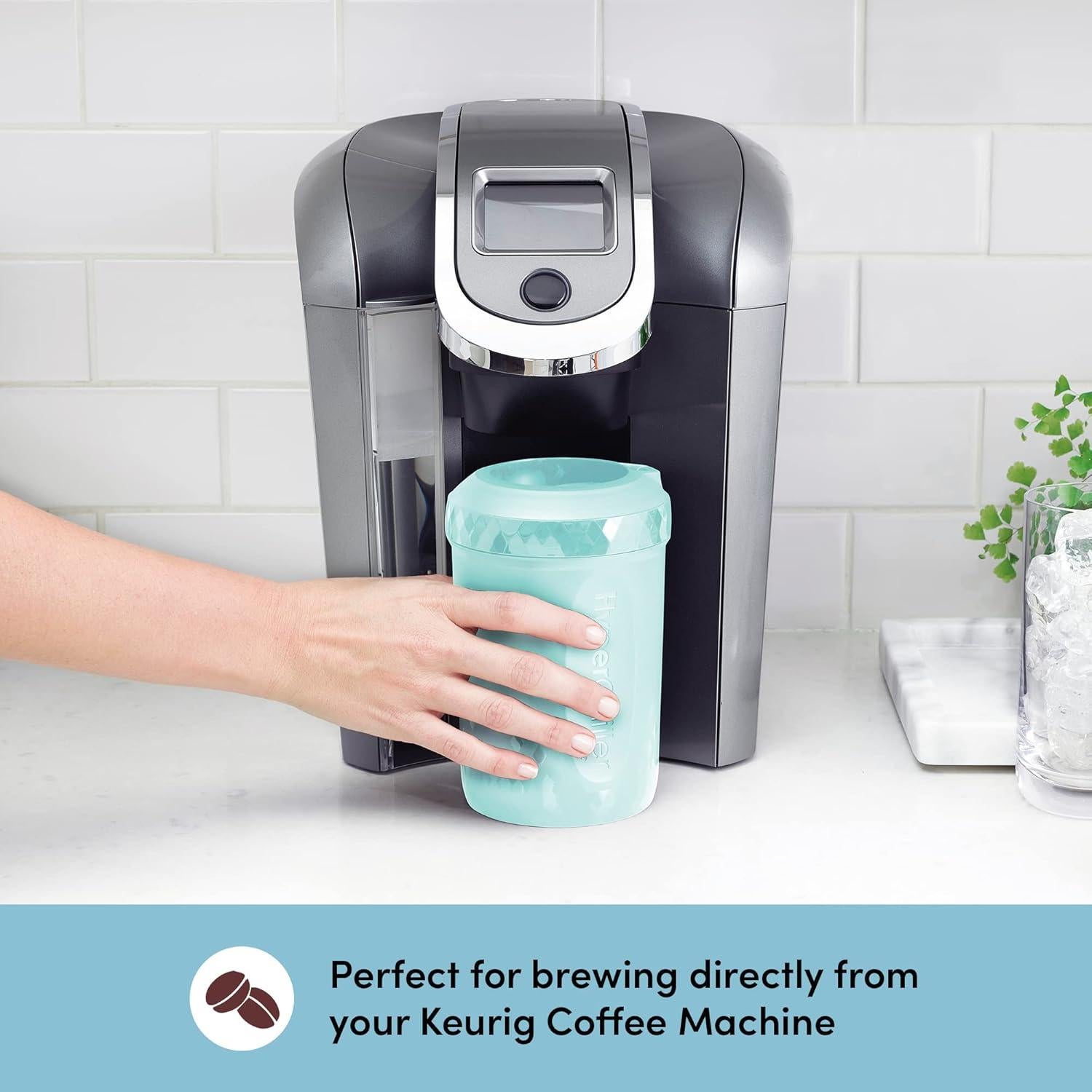 HyperChiller HC2AS Enfriador de Café 370 ml Aqua Sky