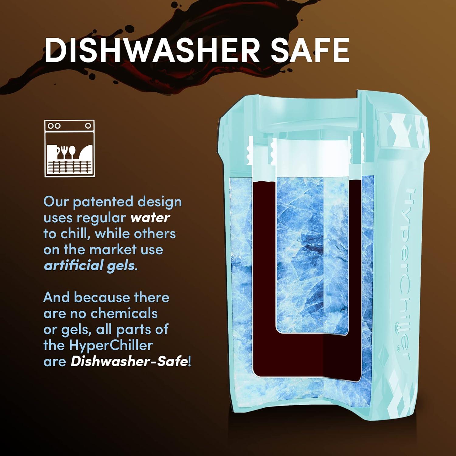 HyperChiller HC2AS Enfriador de Café 370 ml Aqua Sky