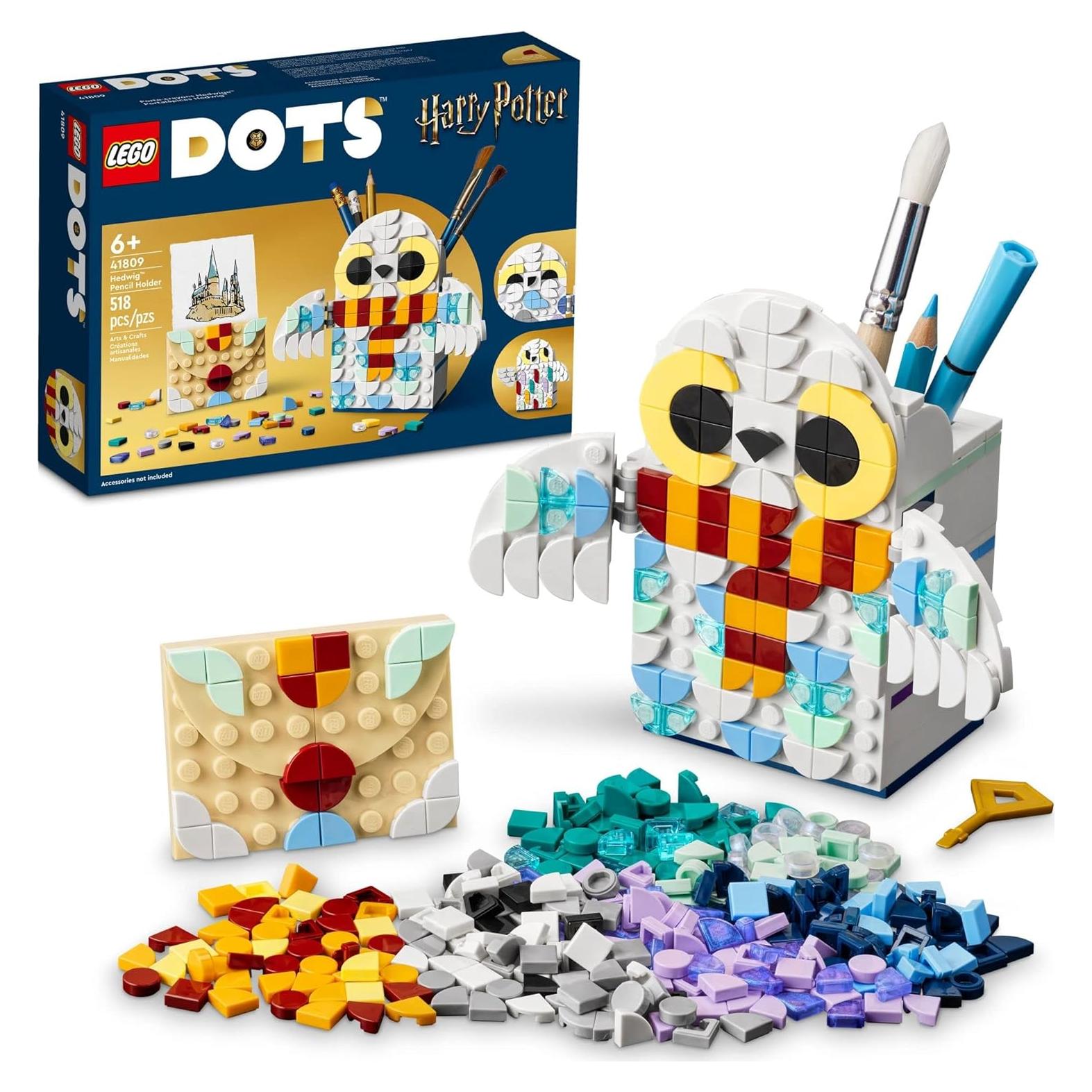 LEGO DOTS Soporte de Lápiz Hedwig Harry Potter 41809