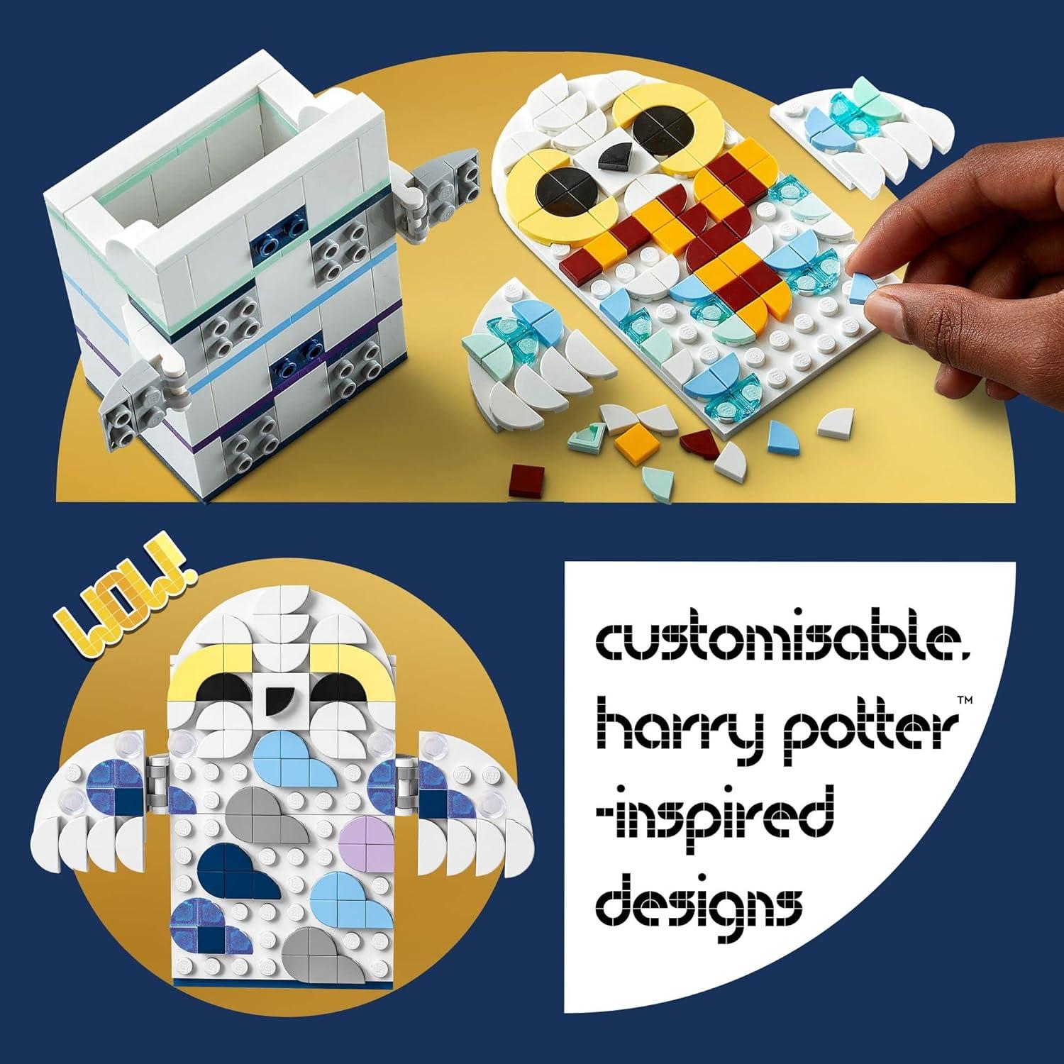 LEGO DOTS Soporte de Lápiz Hedwig Harry Potter 41809