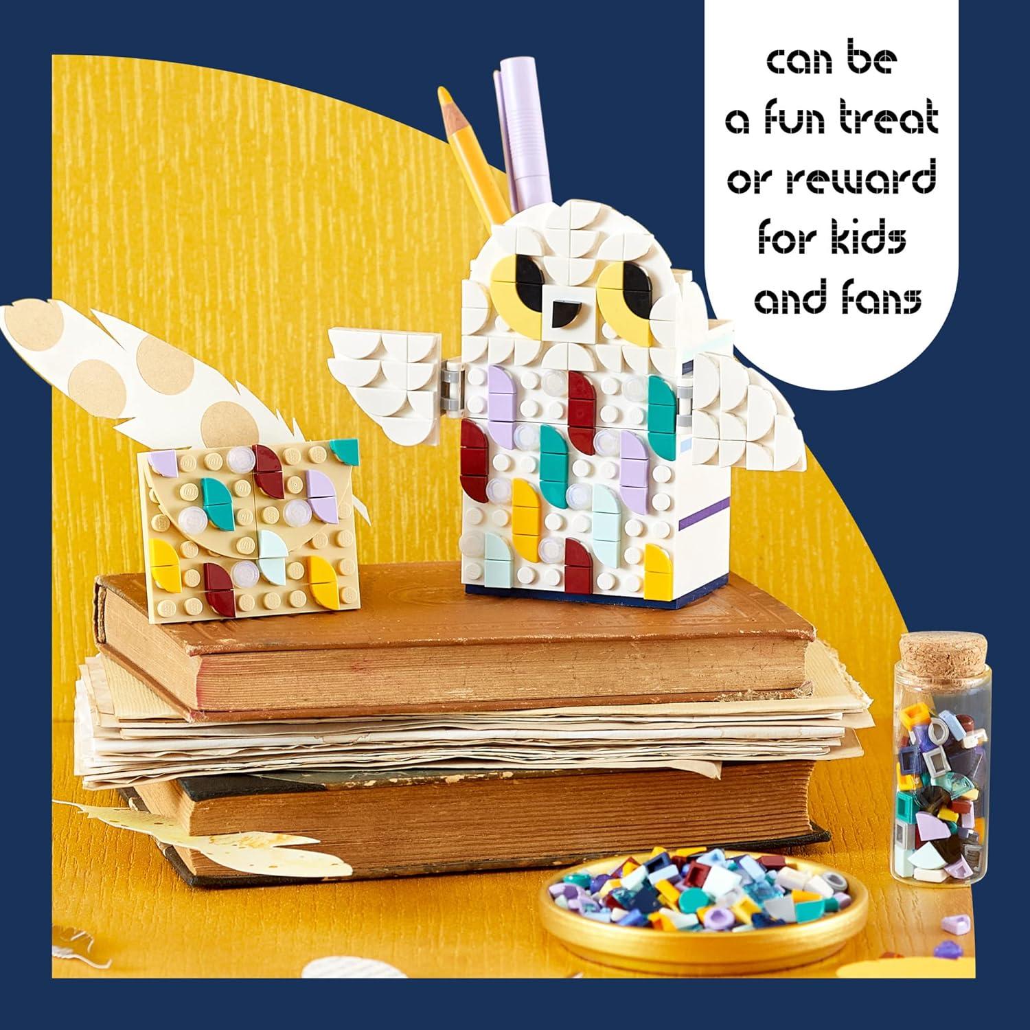 LEGO DOTS Soporte de Lápiz Hedwig Harry Potter 41809