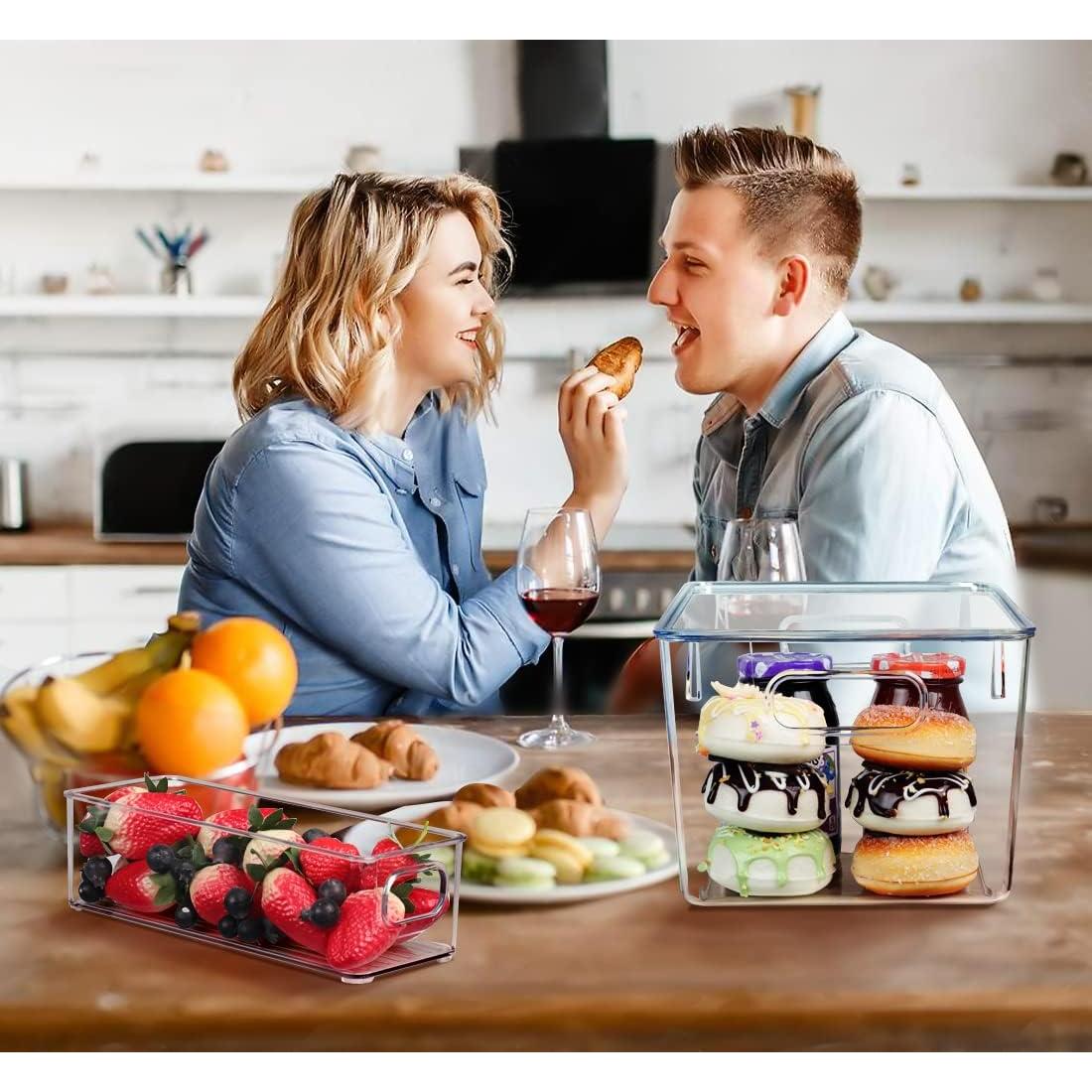 Juego de 8 Contenedores de Almacenamiento SKTEET 2.27kg