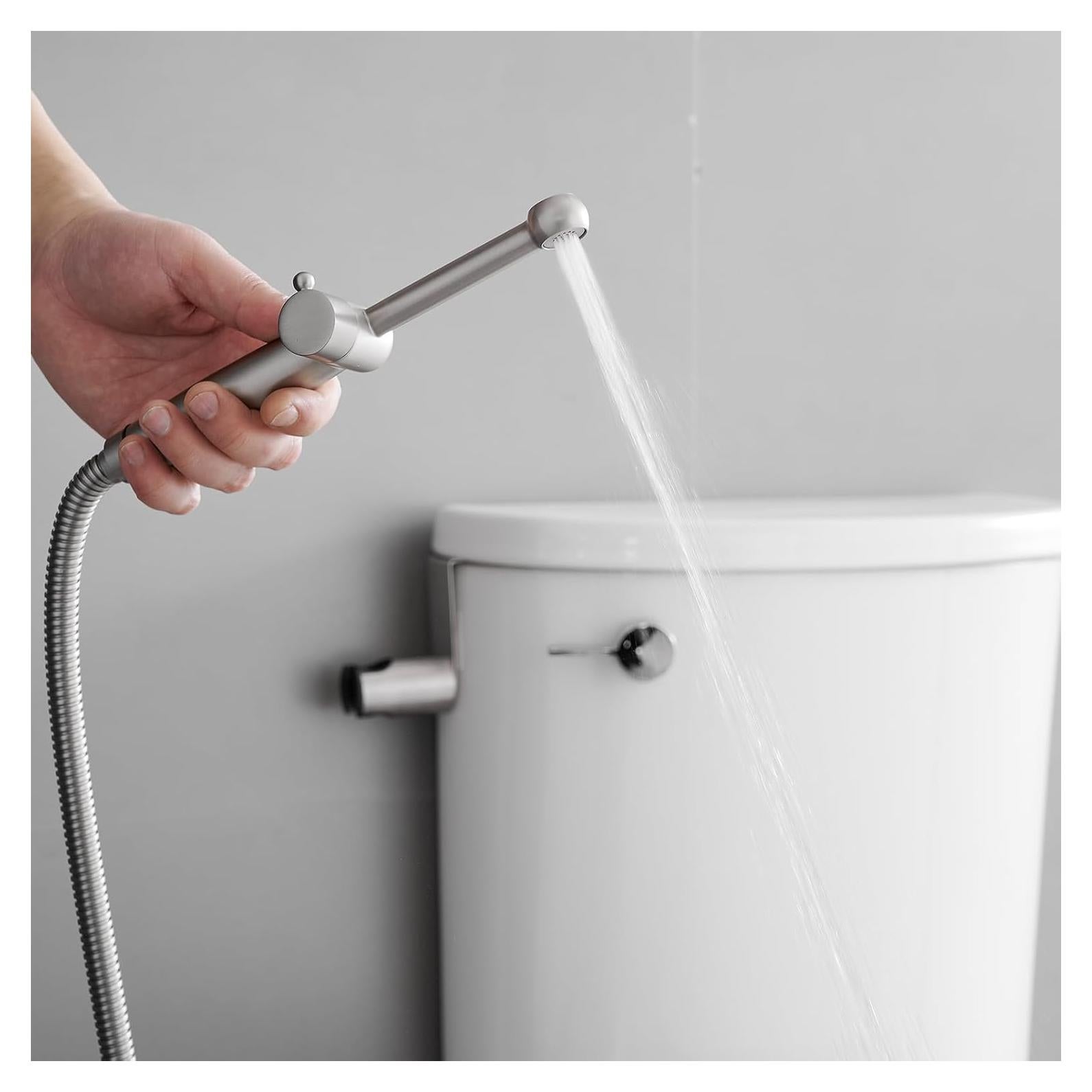 Rociador de Bidet de Mano BATHFINESSE con Manguera 150 cm