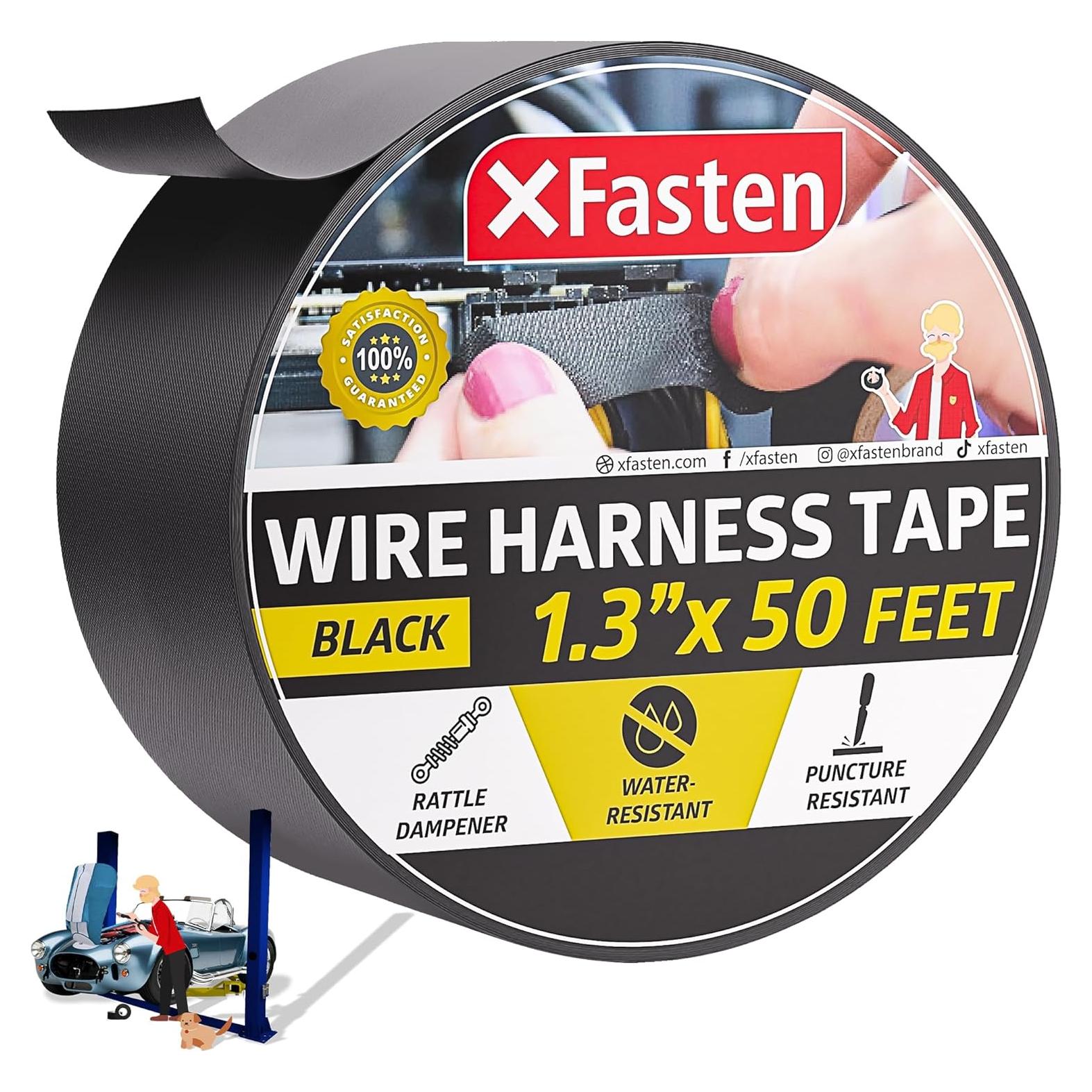 Cinta de Arnés de Cable XFasten 3.3 cm x 15.2 m Alta Temperatura