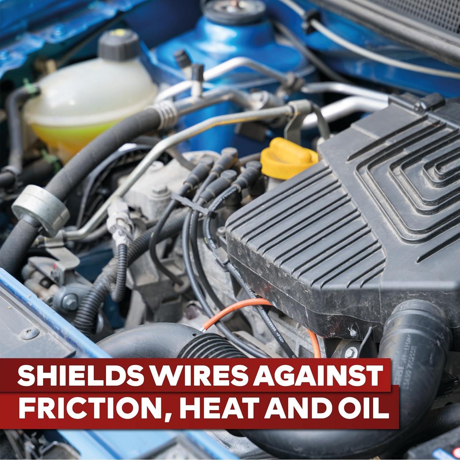 Cinta de Arnés de Cable XFasten 3.3 cm x 15.2 m Alta Temperatura