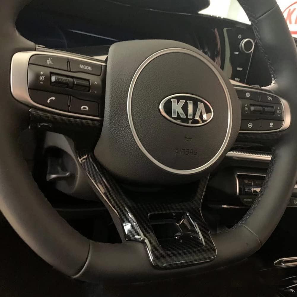 Cubierta Trim Volante Kia K5 GT 2020-2025 Estilo Carbono