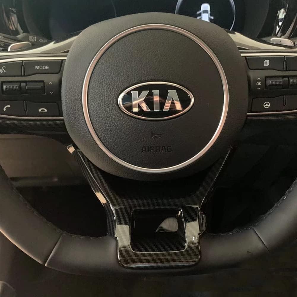 Cubierta Trim Volante Kia K5 GT 2020-2025 Estilo Carbono