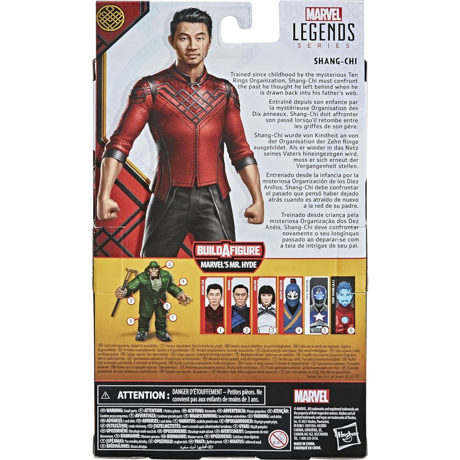 Figura de Acción Marvel Legends Shang-Chi 15 cm Hasbro