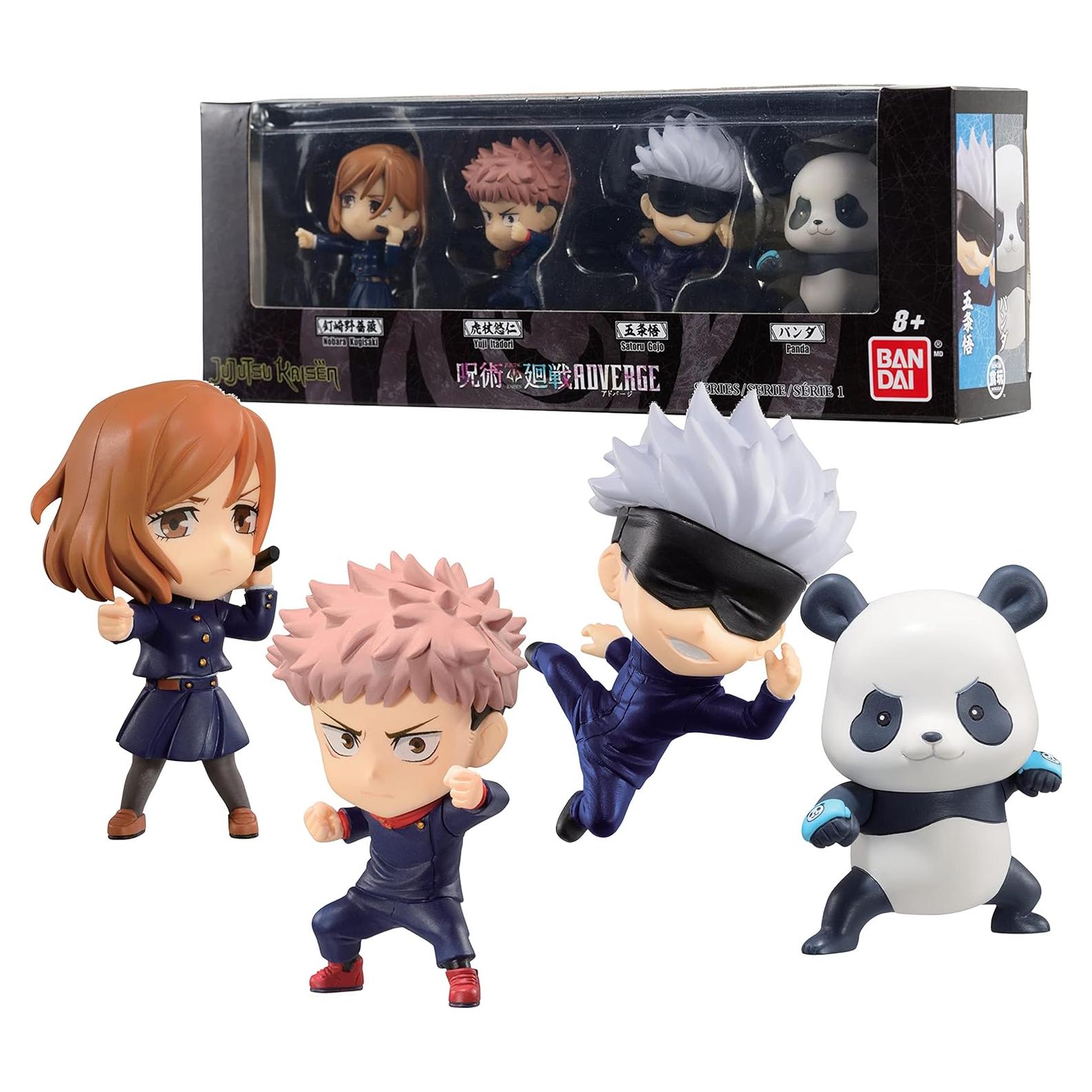 Figuras Jujutsu Kaisen Bandai Namco Set B 4 personajes