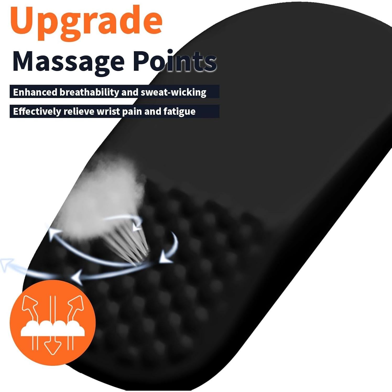 Alfombrilla de Ratón Ergonómica Youzzan con Soporte de Muñeca