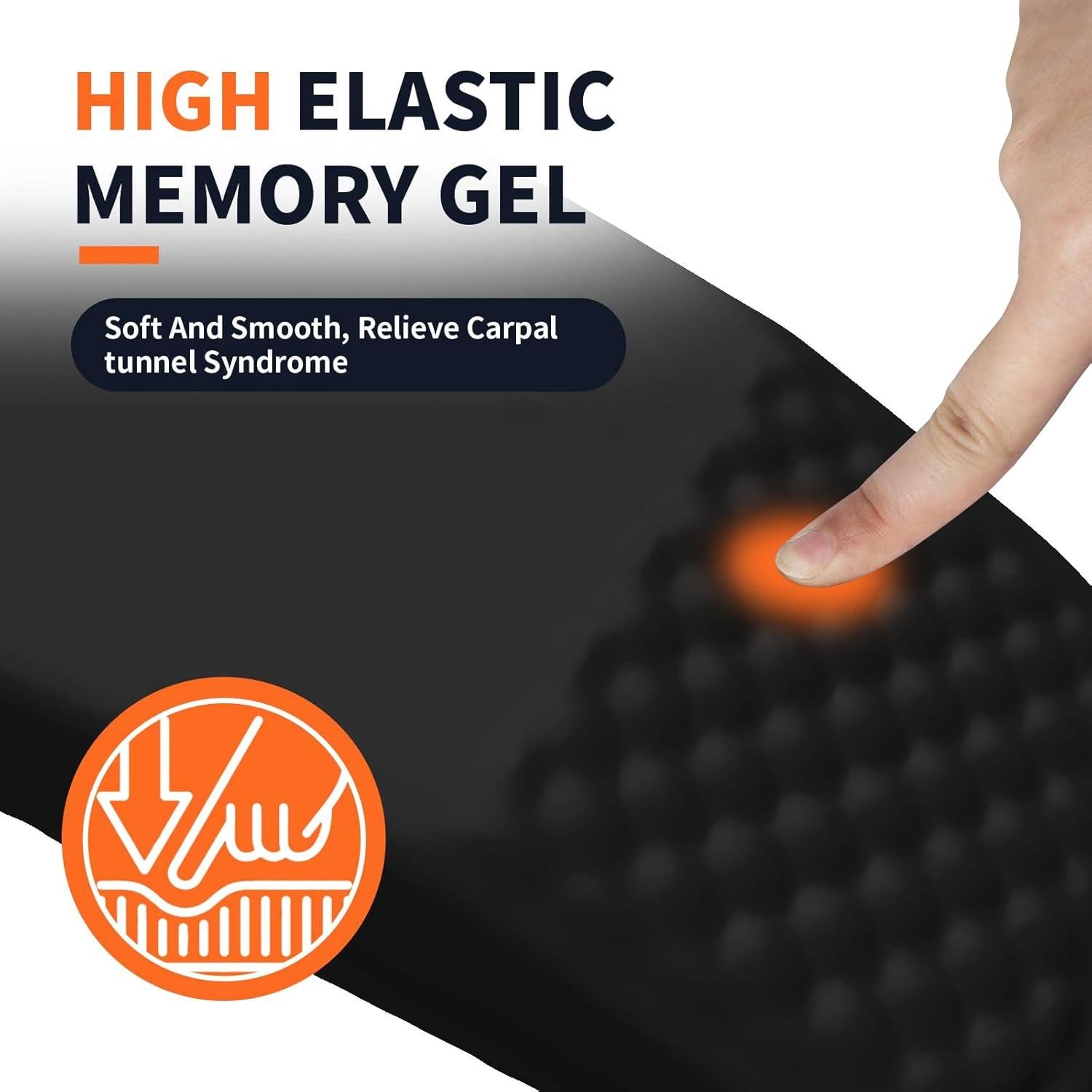 Alfombrilla de Ratón Ergonómica Youzzan con Soporte de Muñeca