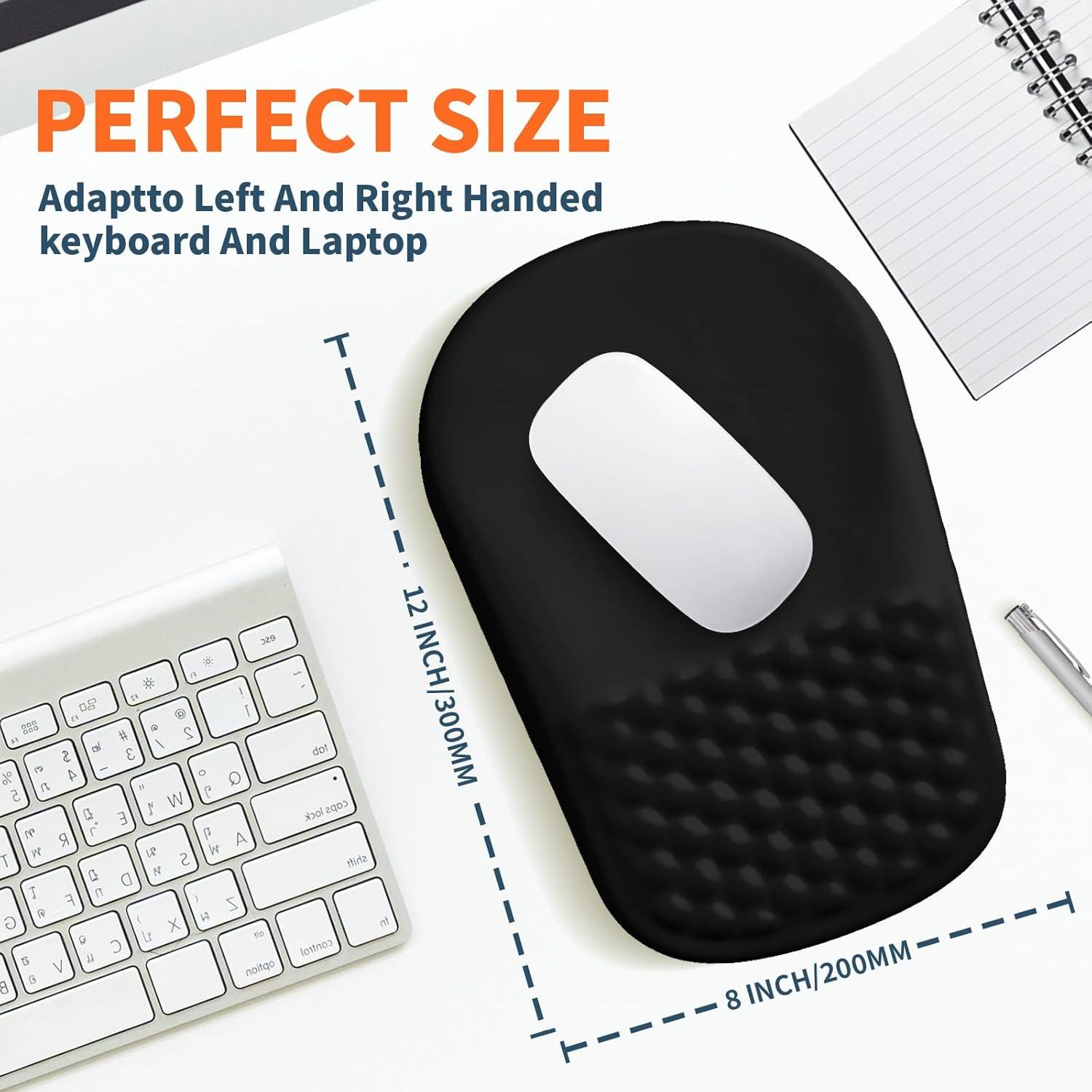 Alfombrilla de Ratón Ergonómica Youzzan con Soporte de Muñeca