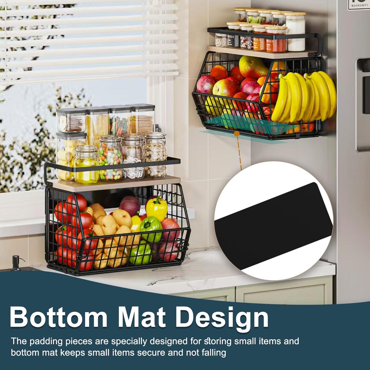 Estante Magnético Clothink para Nevera - Organizador de Especias y Frutas