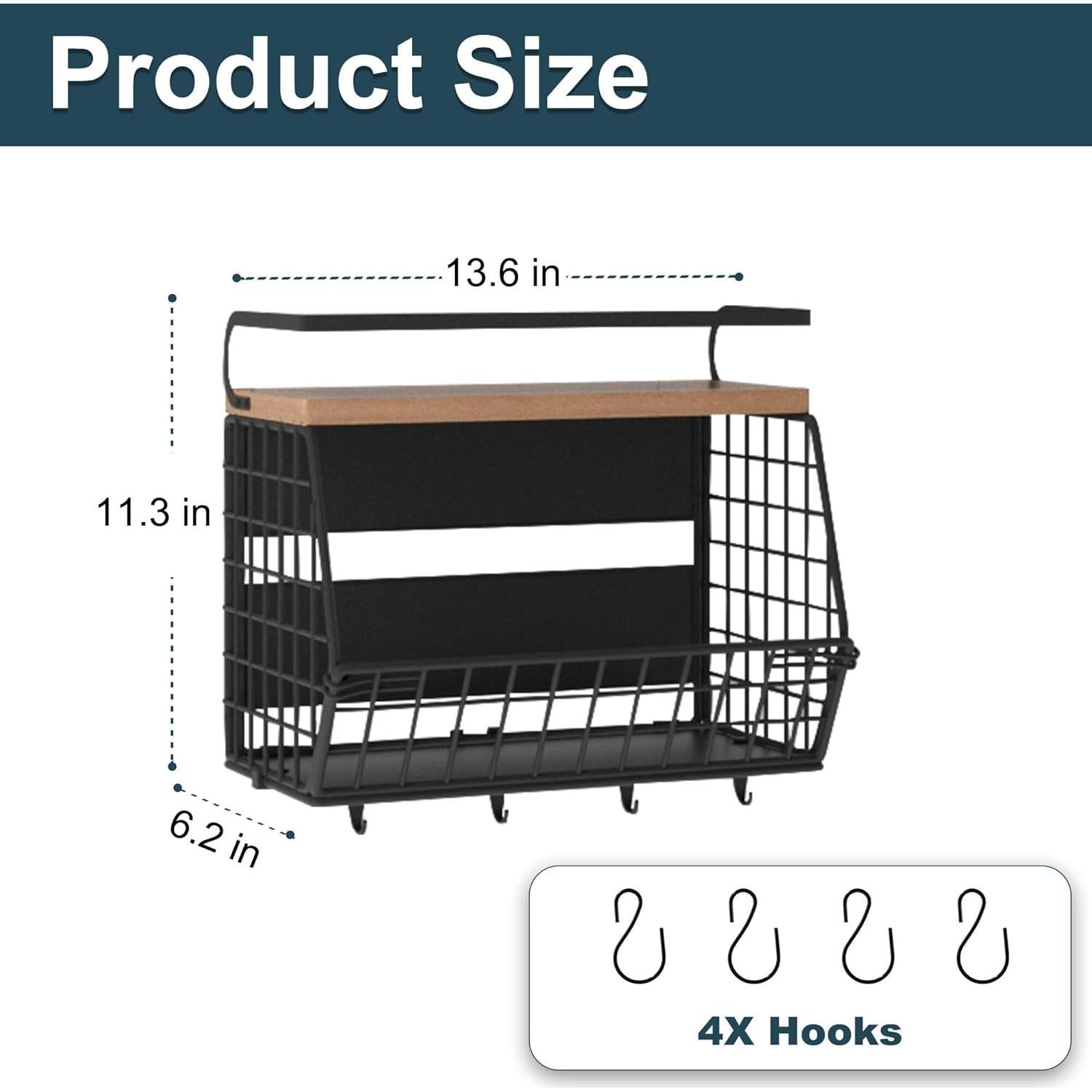 Estante Magnético Clothink para Nevera - Organizador de Especias y Frutas