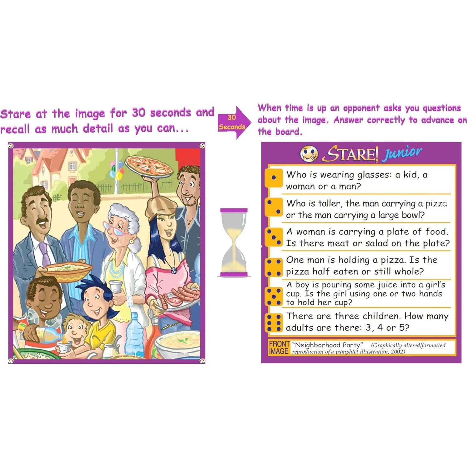 Juego de Memoria Stare Junior - GDG Games - 6 a 12 años