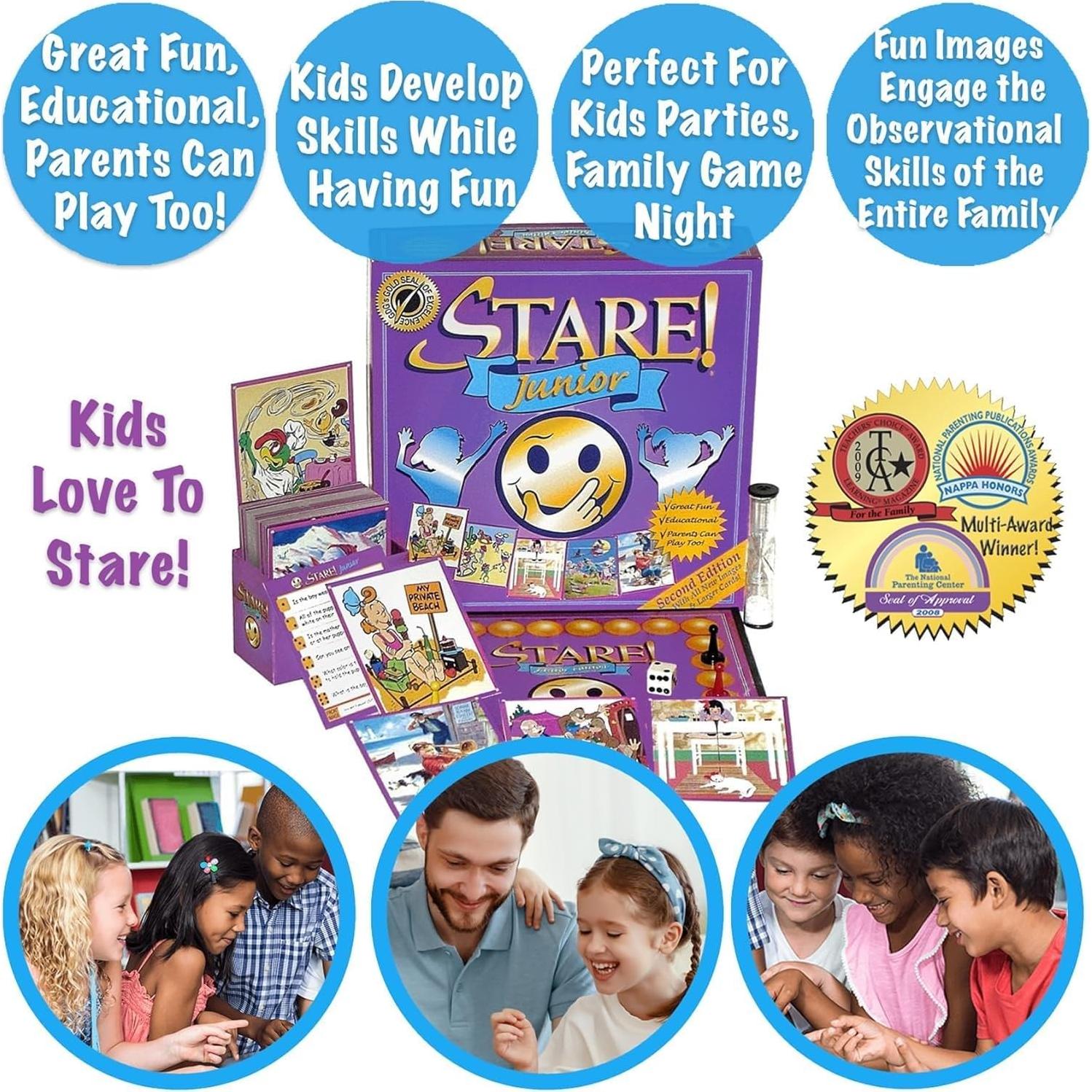 Juego de Memoria Stare Junior - GDG Games - 6 a 12 años