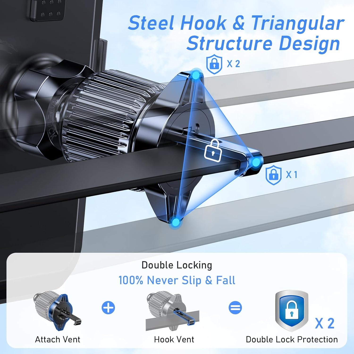 Soporte para Teléfono en Coche Blukar K9789 360° Rotación