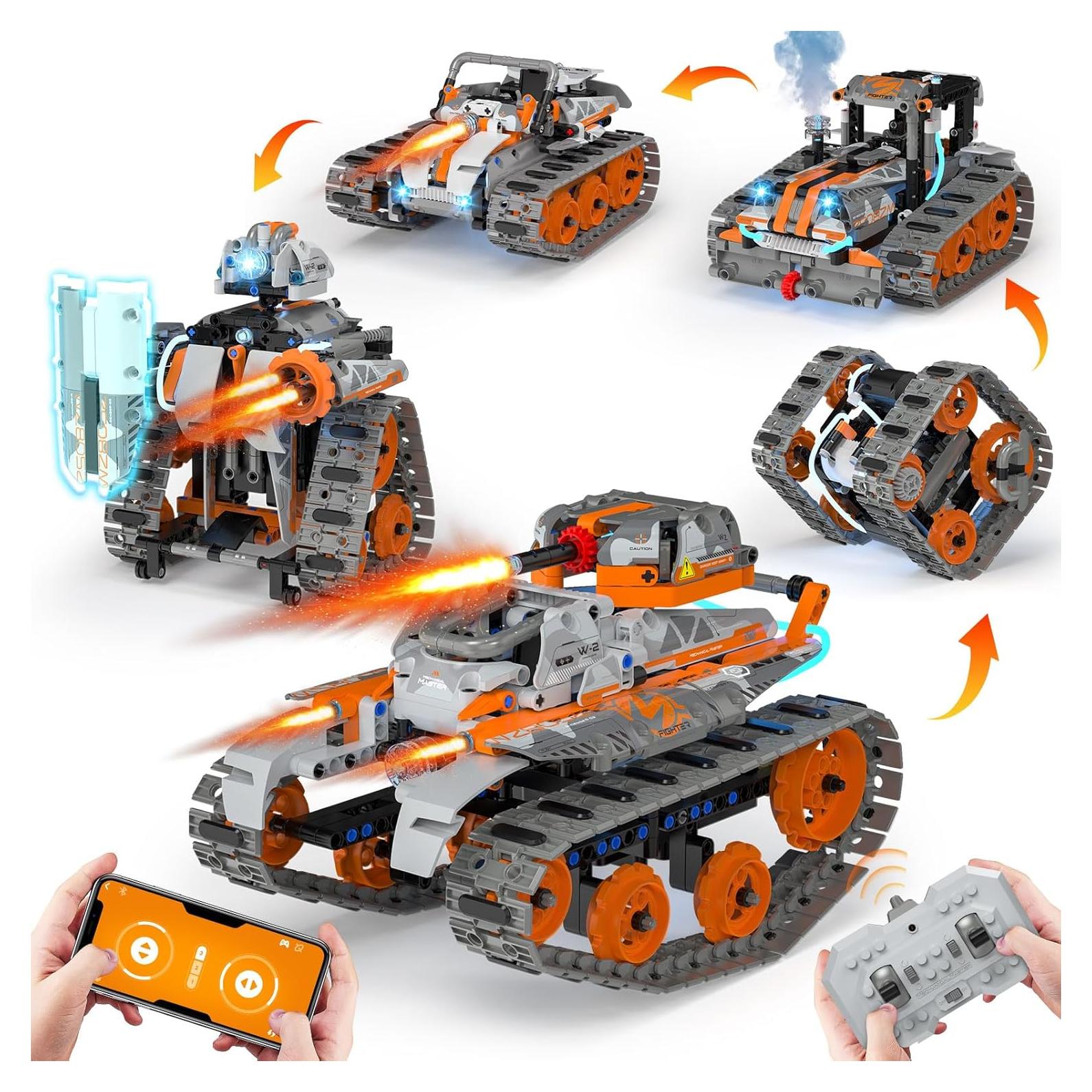 Kit de Construcción STEM 5 en 1 QHECTTY 552 Piezas