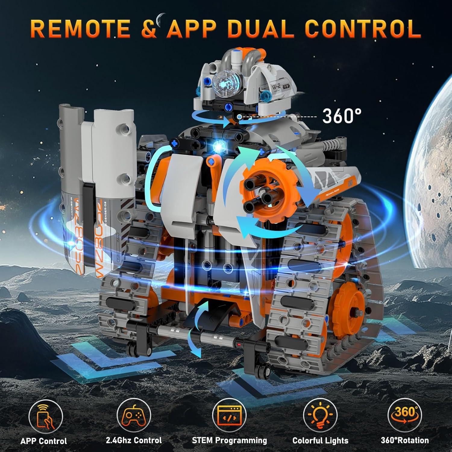 Kit de Construcción STEM 5 en 1 QHECTTY 552 Piezas