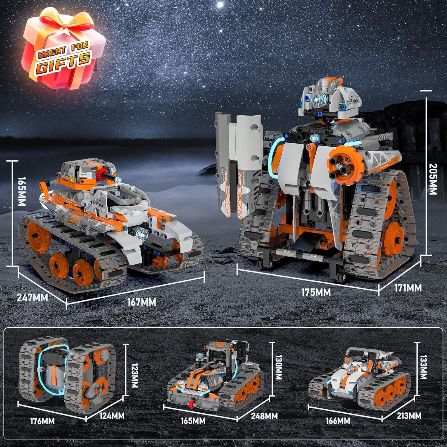 Kit de Construcción STEM 5 en 1 QHECTTY 552 Piezas