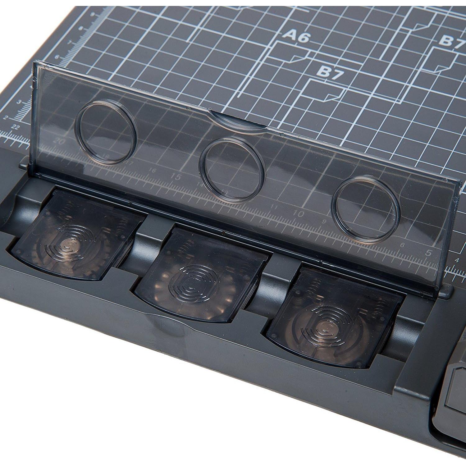 Cortadora Rotativa Jielisi A4 3 en 1 con 3 Cuchillas