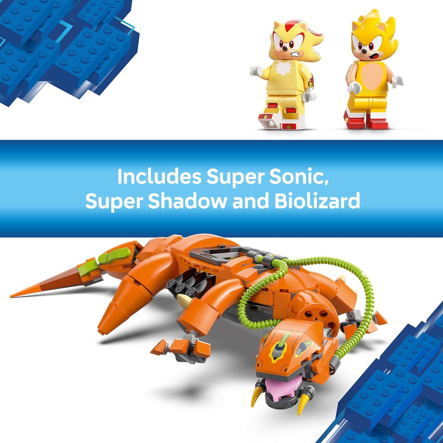 LEGO Sonic Super Shadow vs Biolizard 77003 Juguete 9+