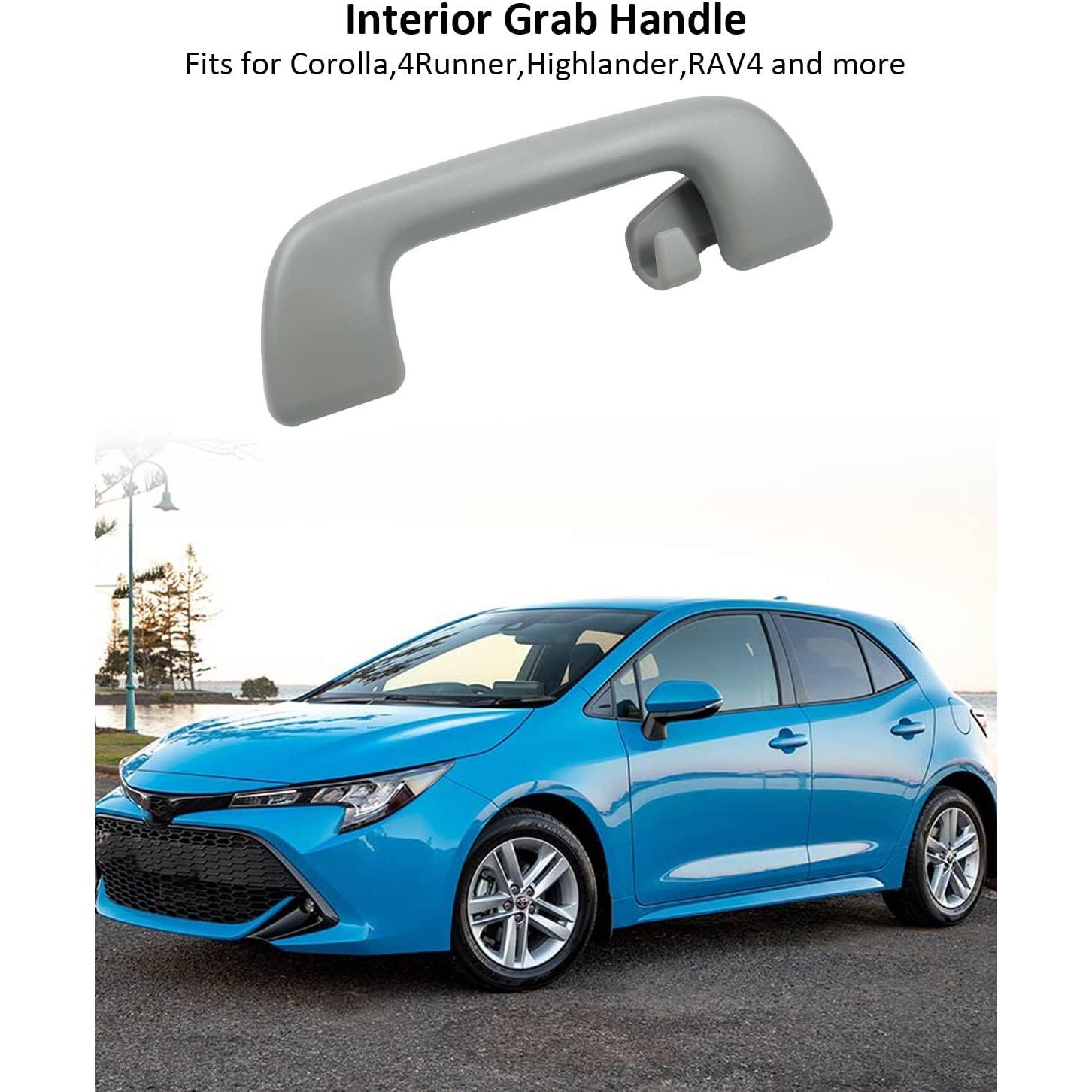 Mango de Techo Interior YIGUCS Gris para Toyota Corolla y Más