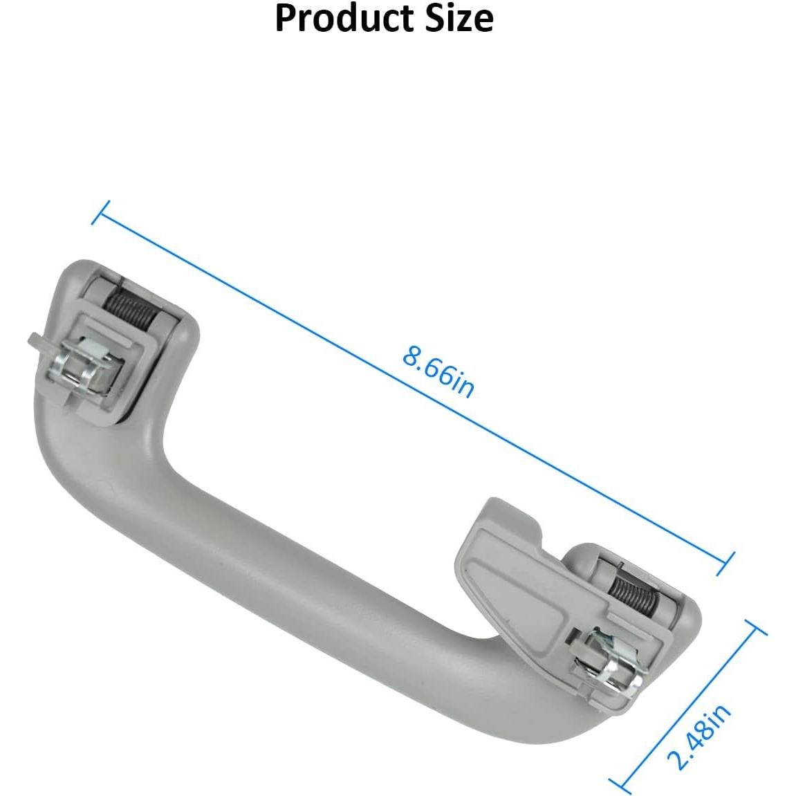 Mango de Techo Interior YIGUCS Gris para Toyota Corolla y Más