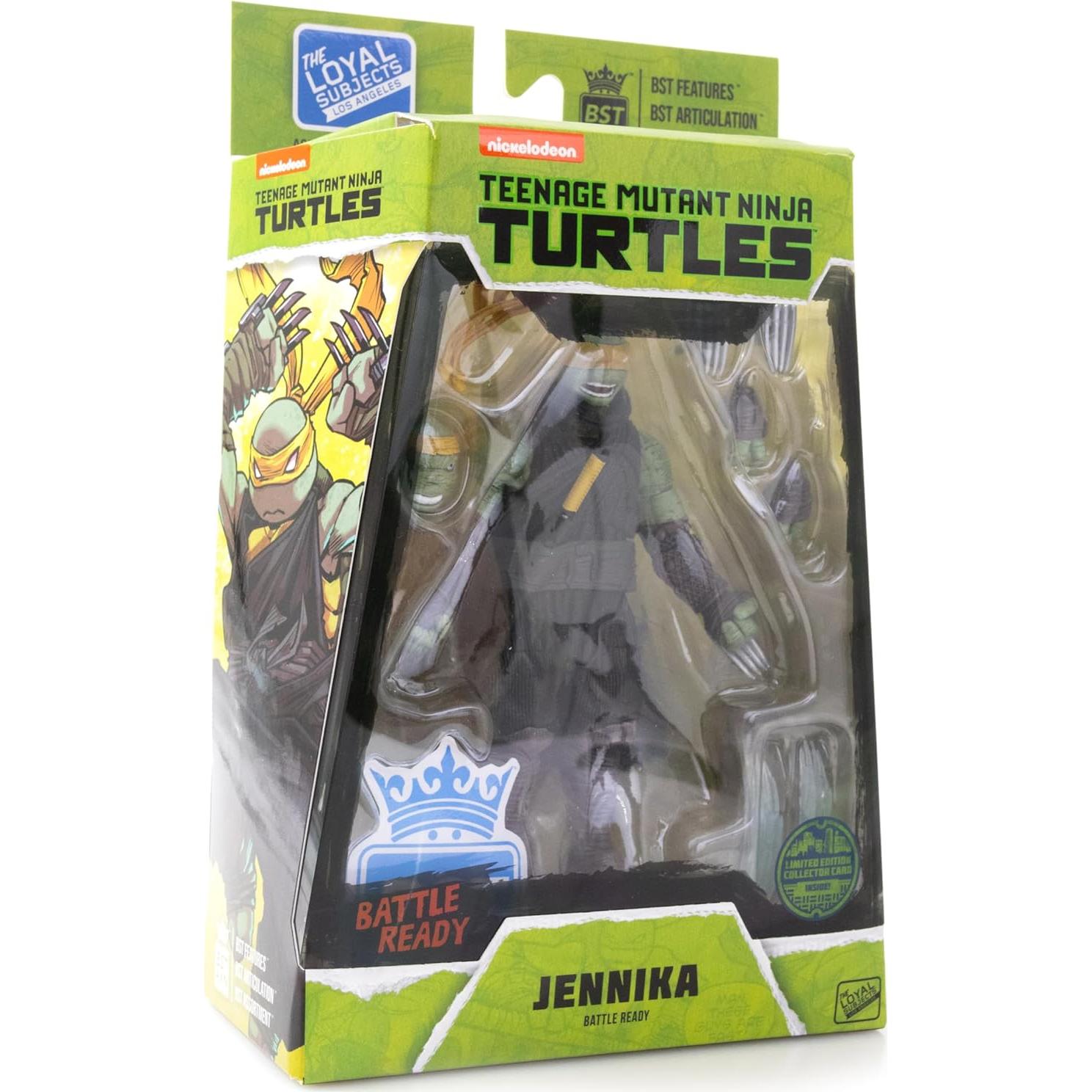 Figura de Acción Jennika 5 cm BST AXN TMNT Edición Limitada