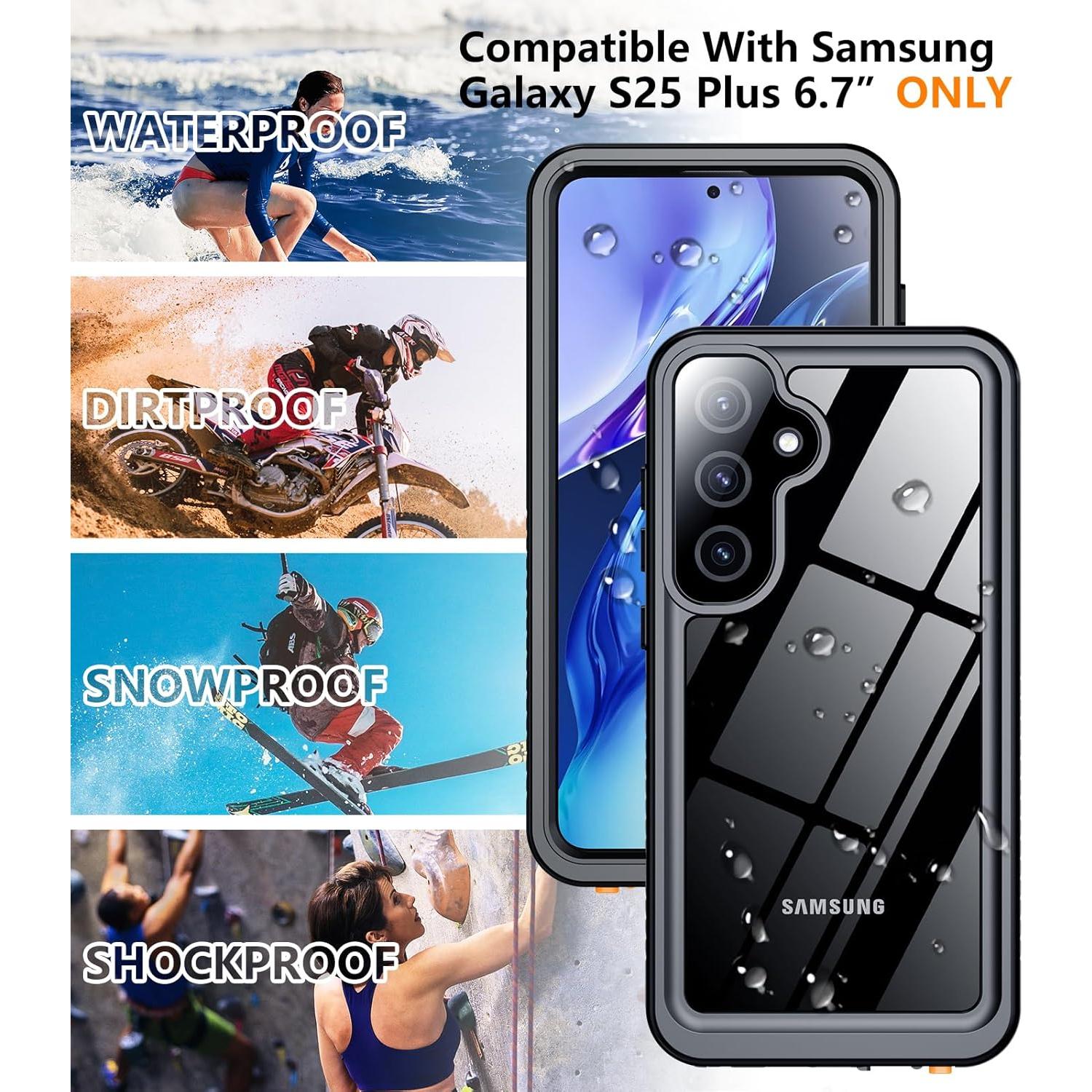 Funda Impermeable Temdan para Samsung Galaxy S25 Plus 6.7"