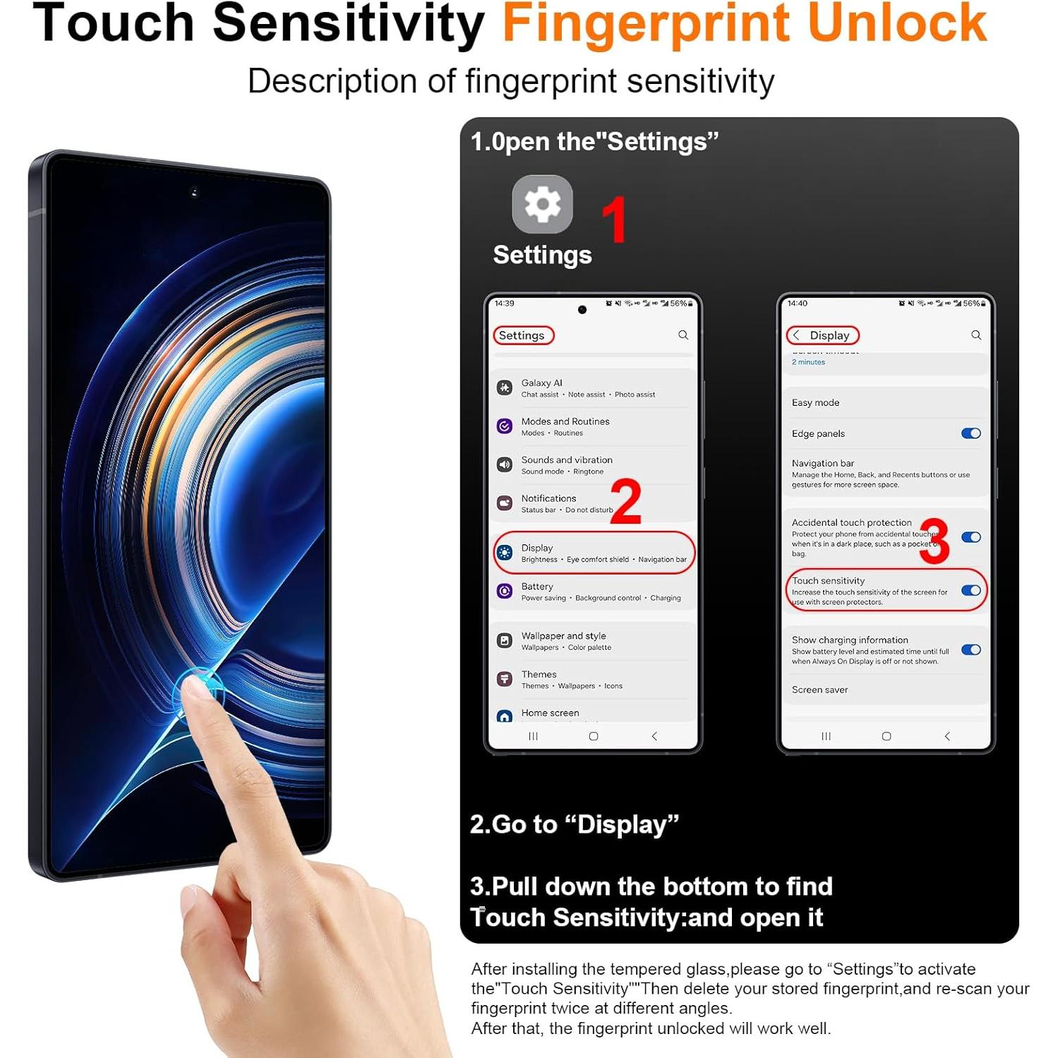 Funda Impermeable Temdan para Samsung Galaxy S25 Plus 6.7"