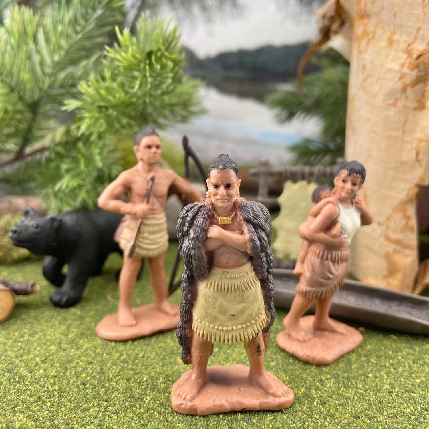 Safari Ltd. Indios Powhatan TOOB - 12 Figuras Educativas