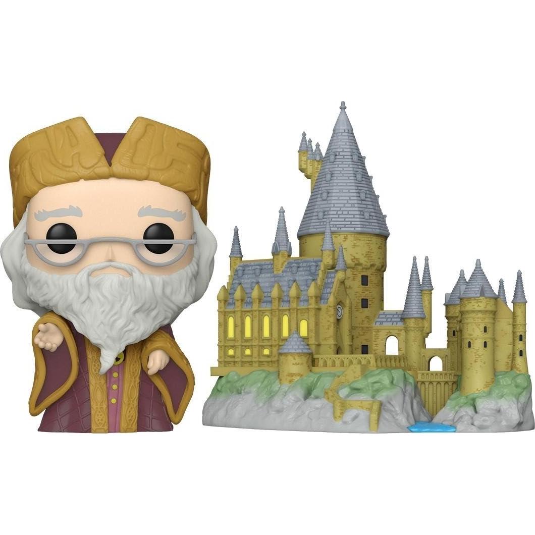 Funko Pop Town Harry Potter Dumbledore con Hogwarts