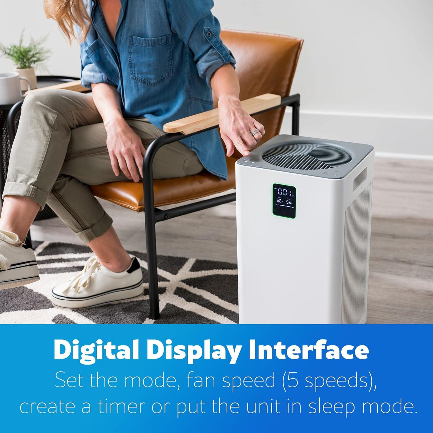 Purificador de aire Kenmore PM3020 HEPA 3 etapas 139 m²