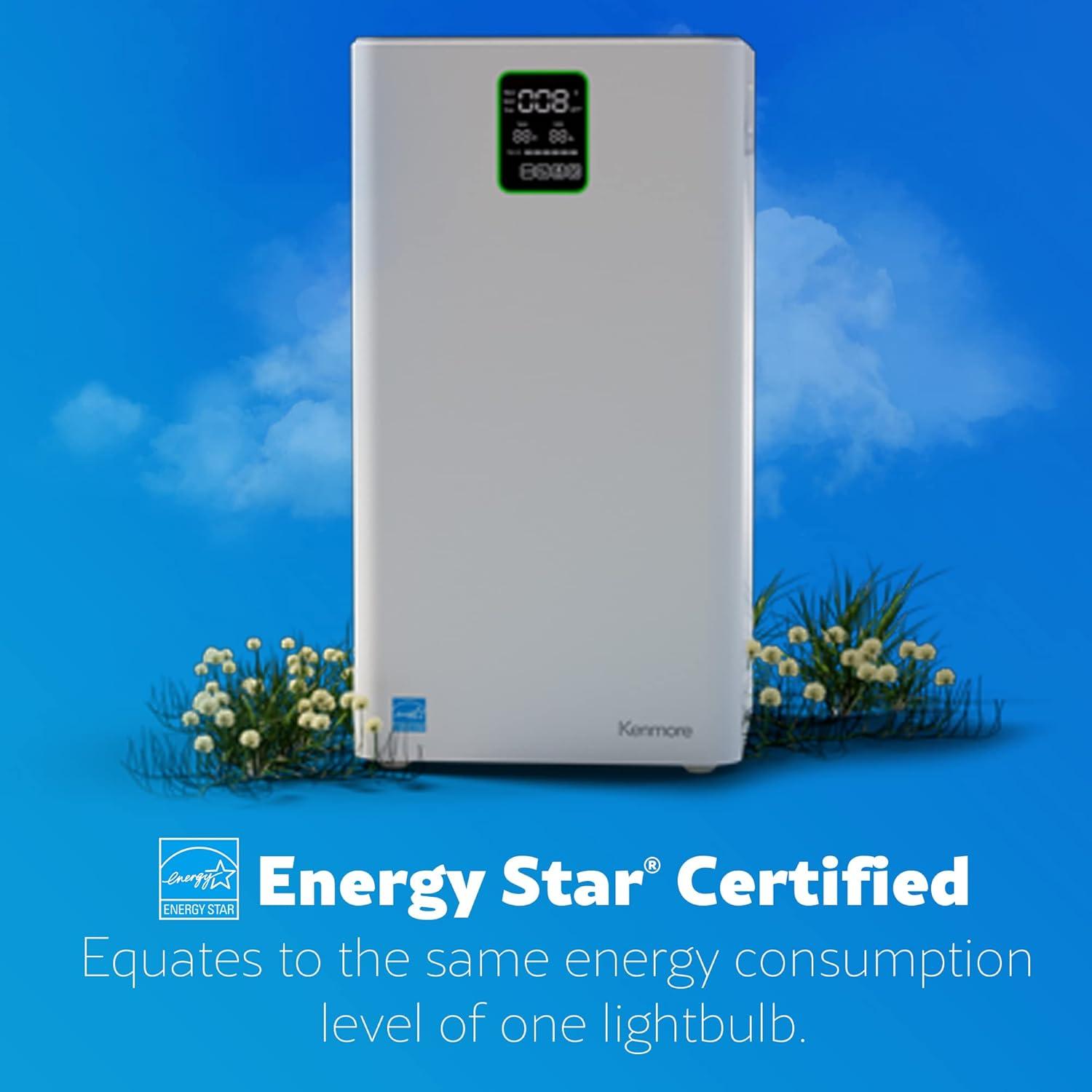 Purificador de aire Kenmore PM3020 HEPA 3 etapas 139 m²